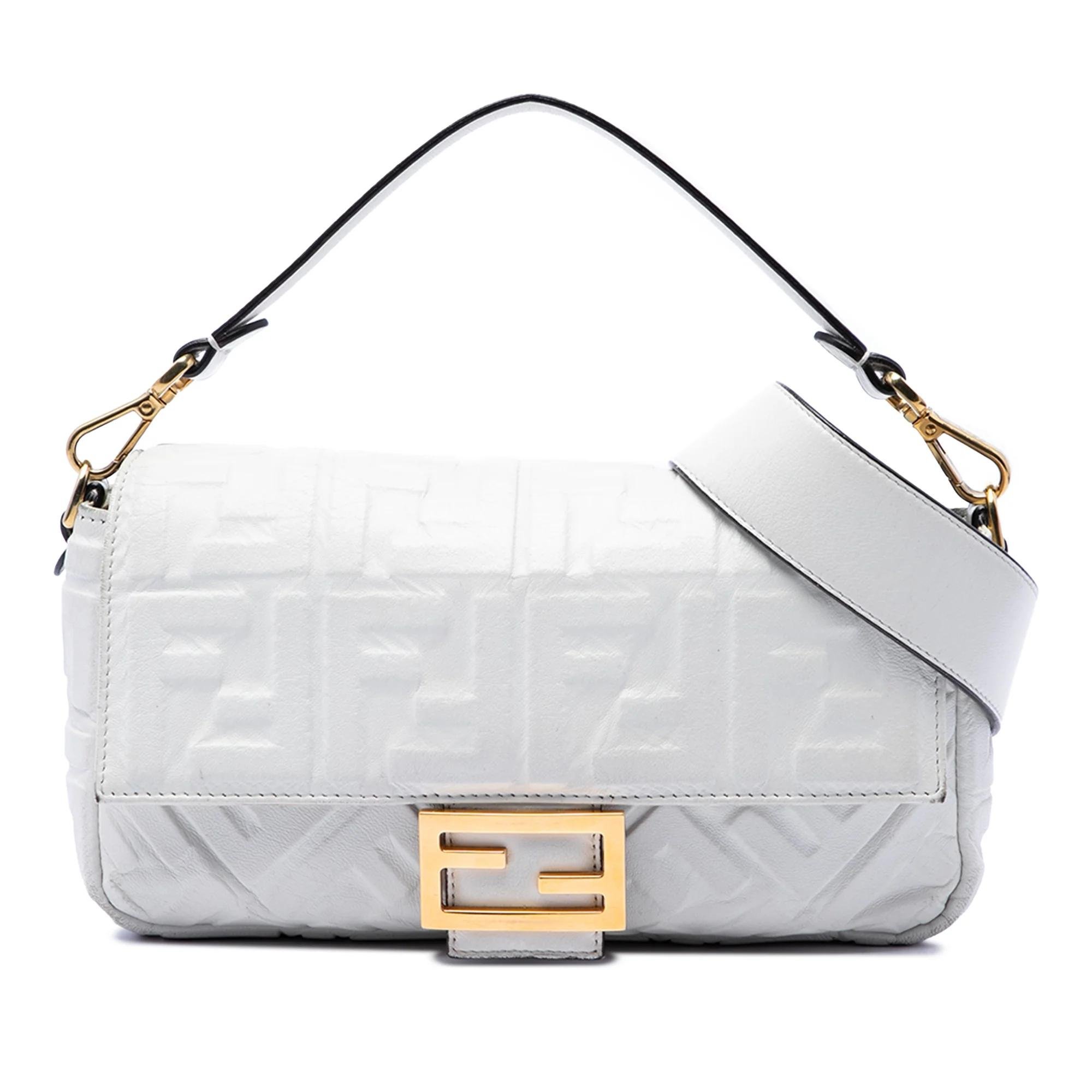 Baguette pony-style calfskin handbag