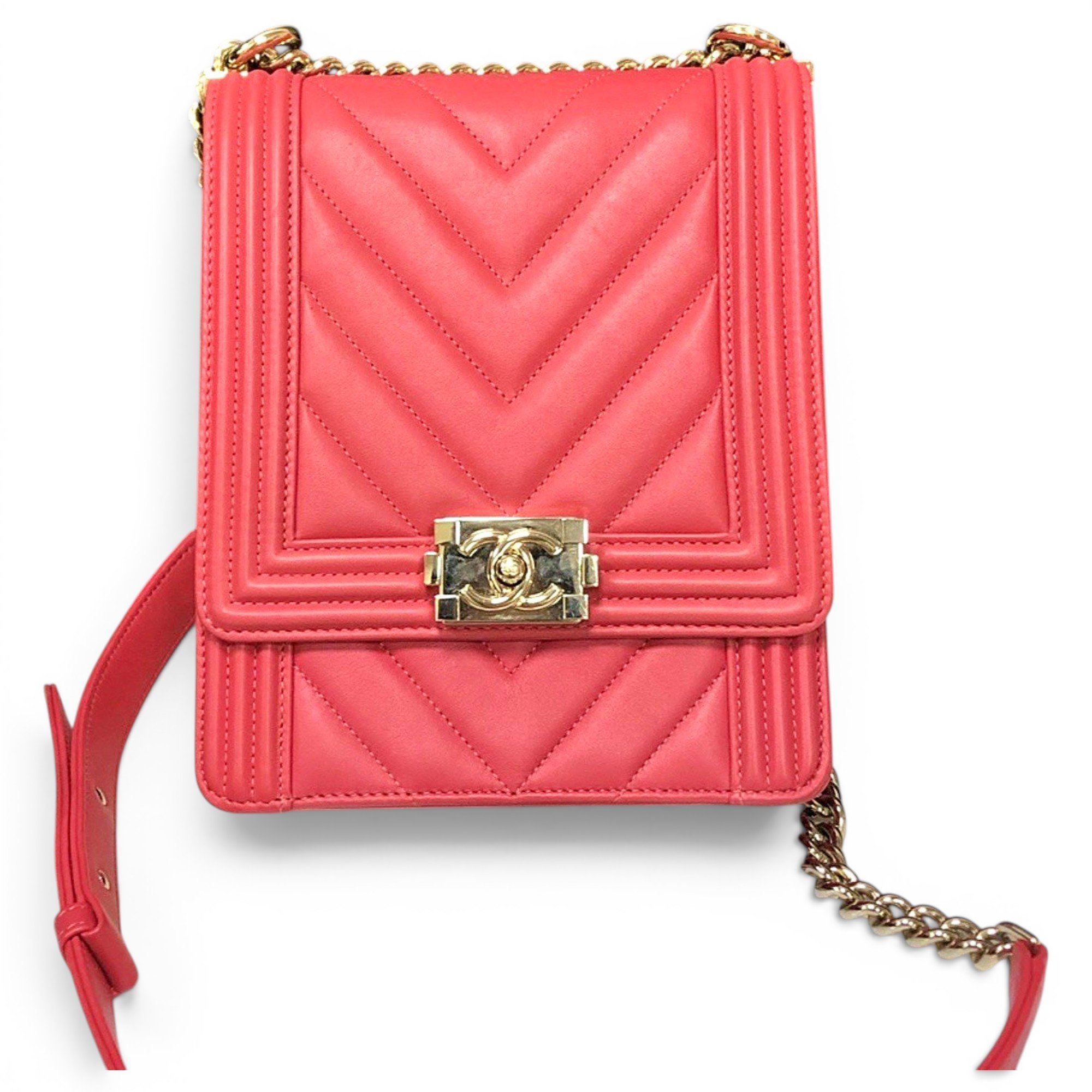 North South Boy leather crossbody bag