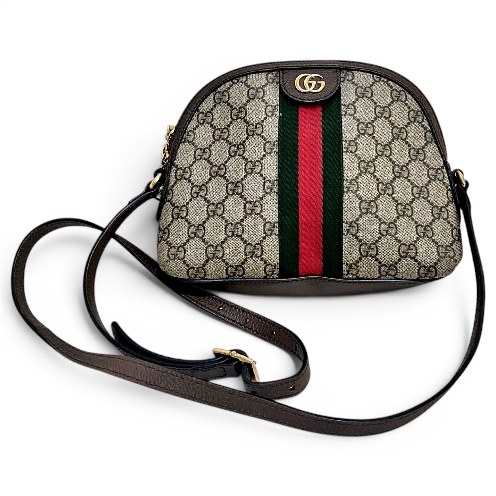 Ophidia cloth crossbody bag