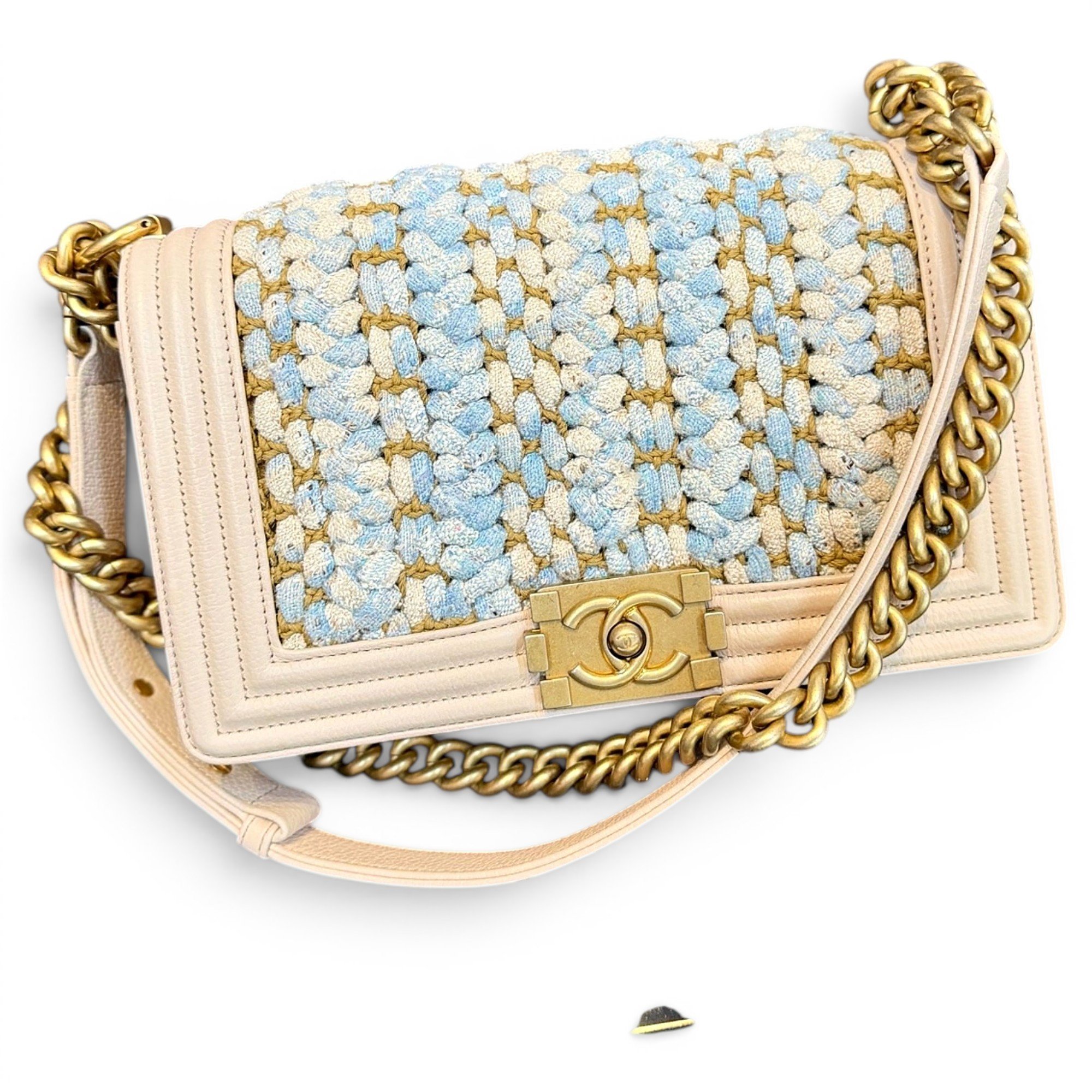 Boy tweed crossbody bag