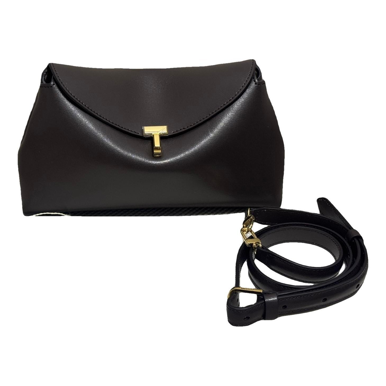 T-Lock leather handbag