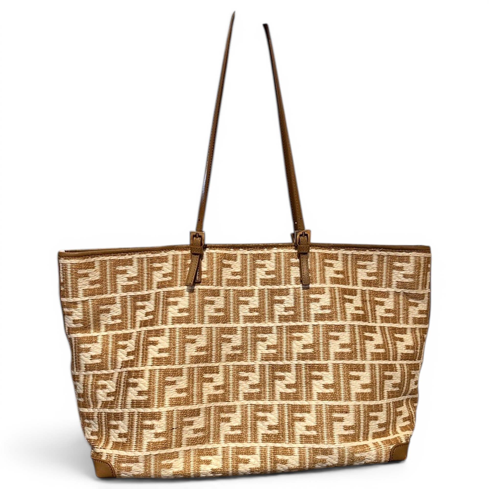 Leather tote
