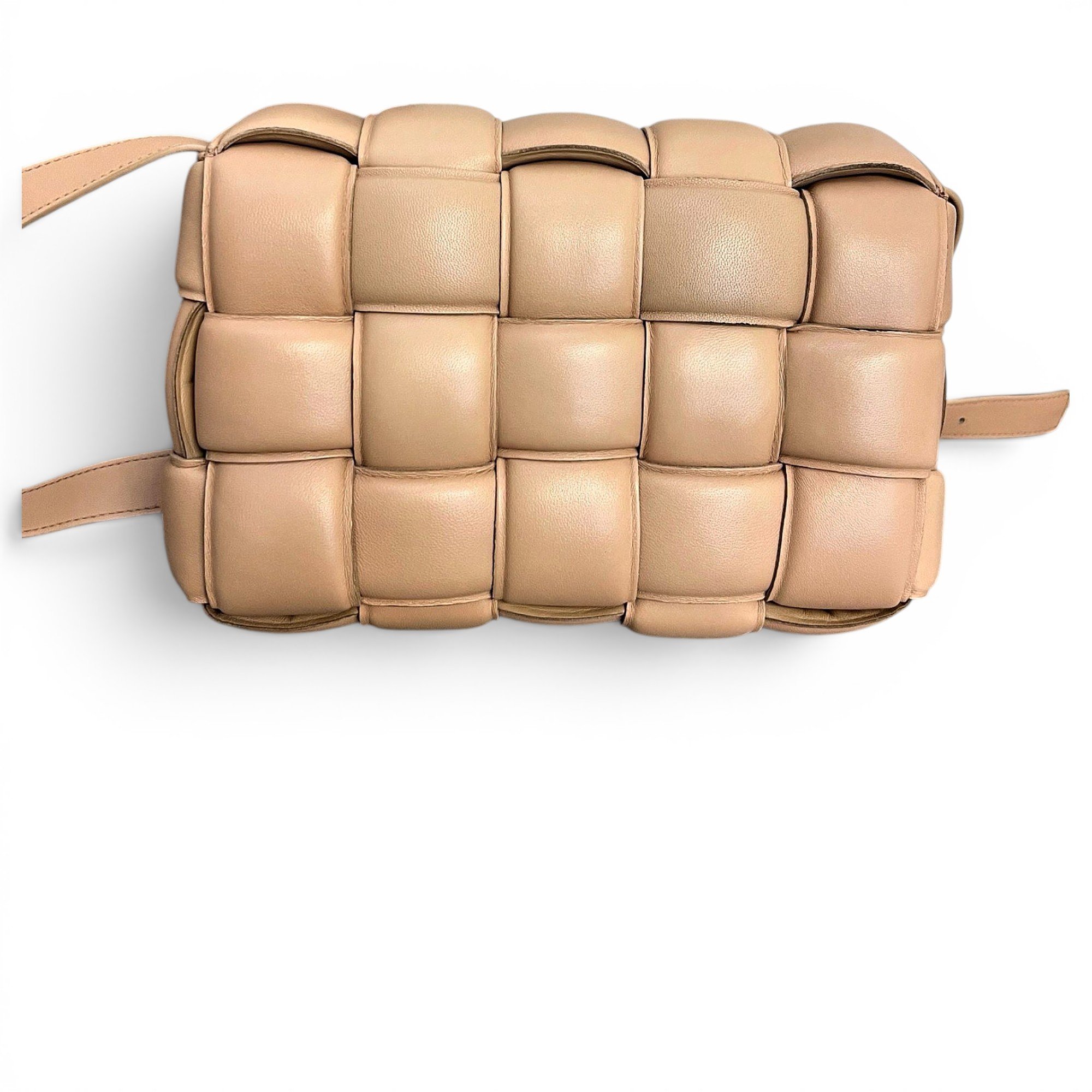 Cassette Padded leather handbag