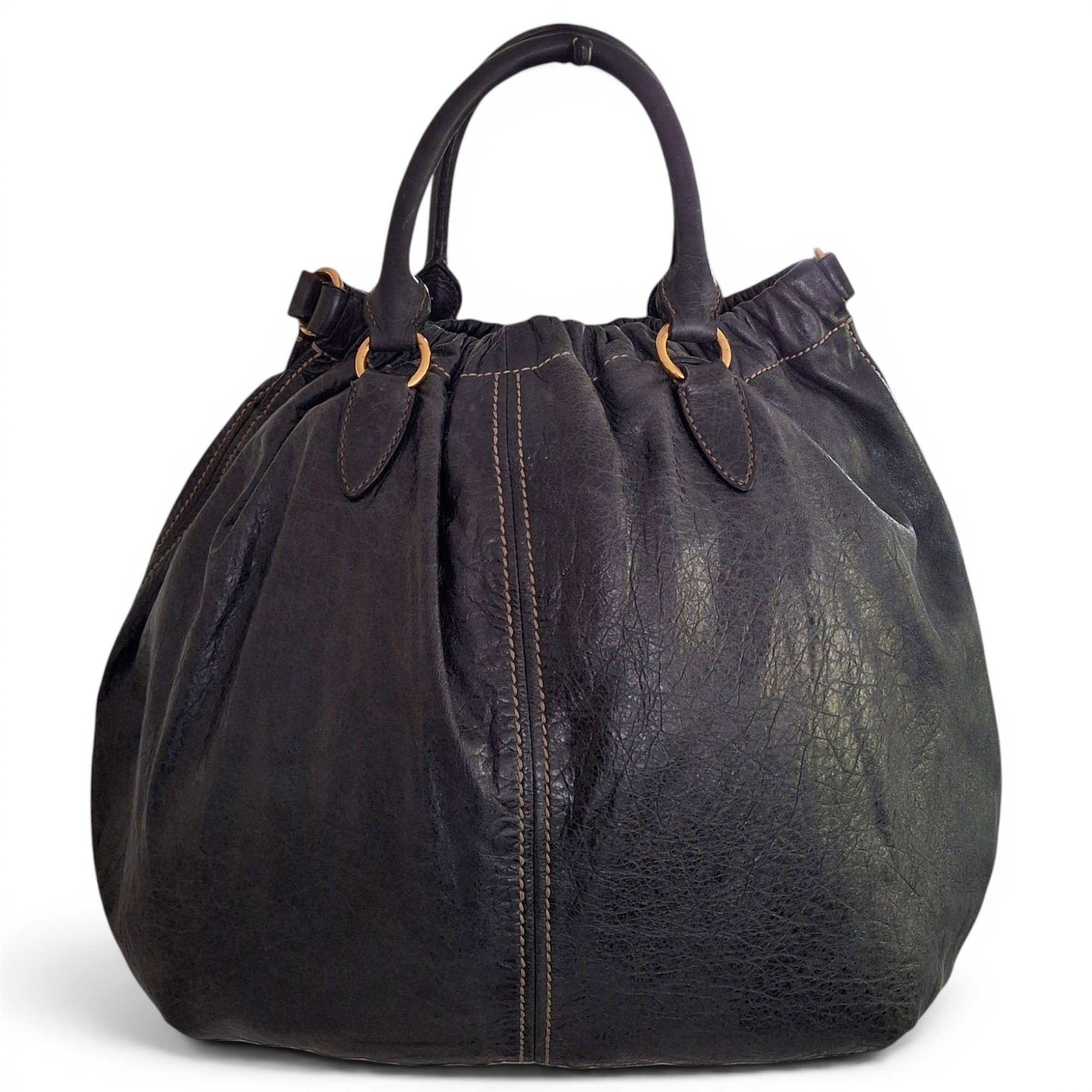 Leather crossbody bag