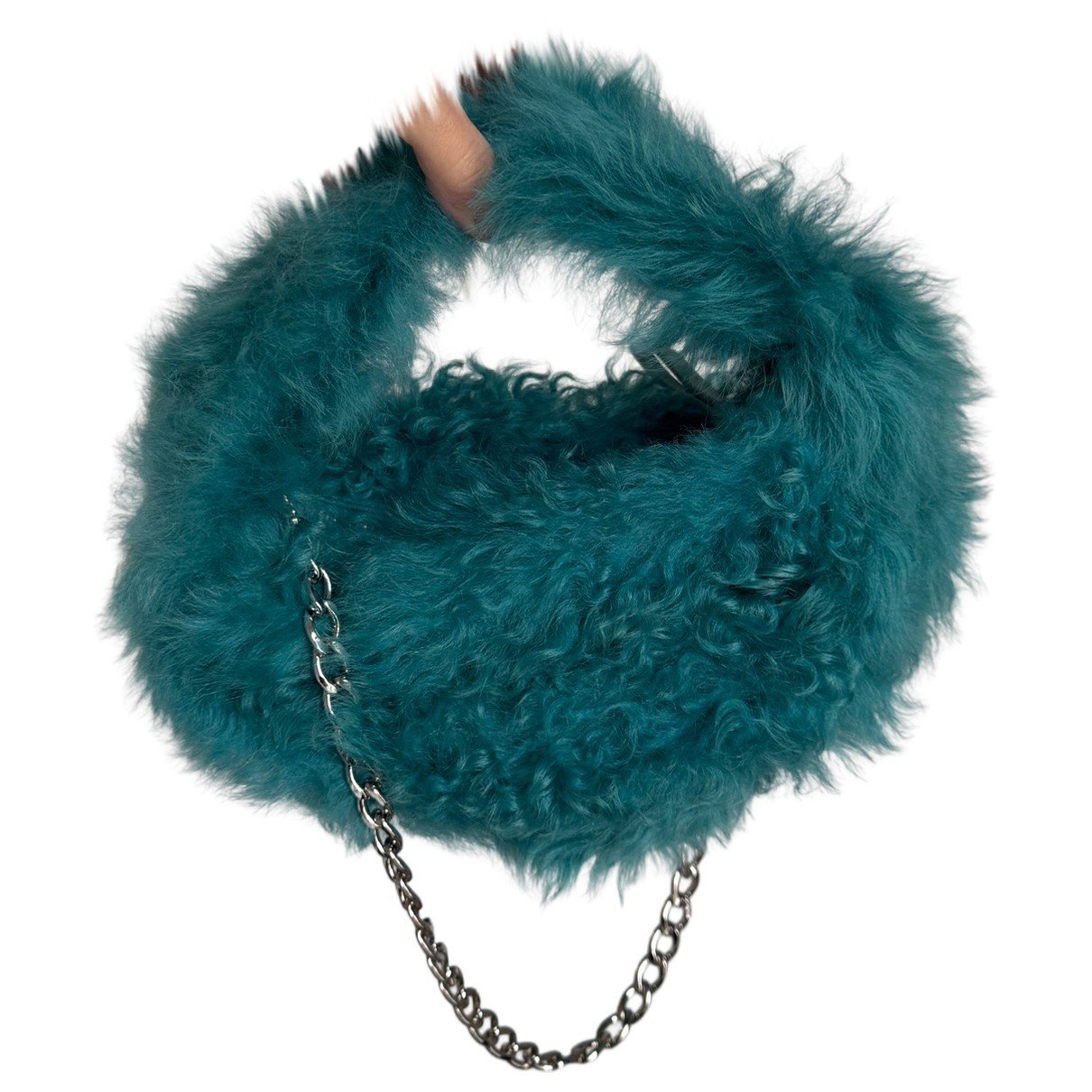 By Far Baby Cush faux fur mini bag
