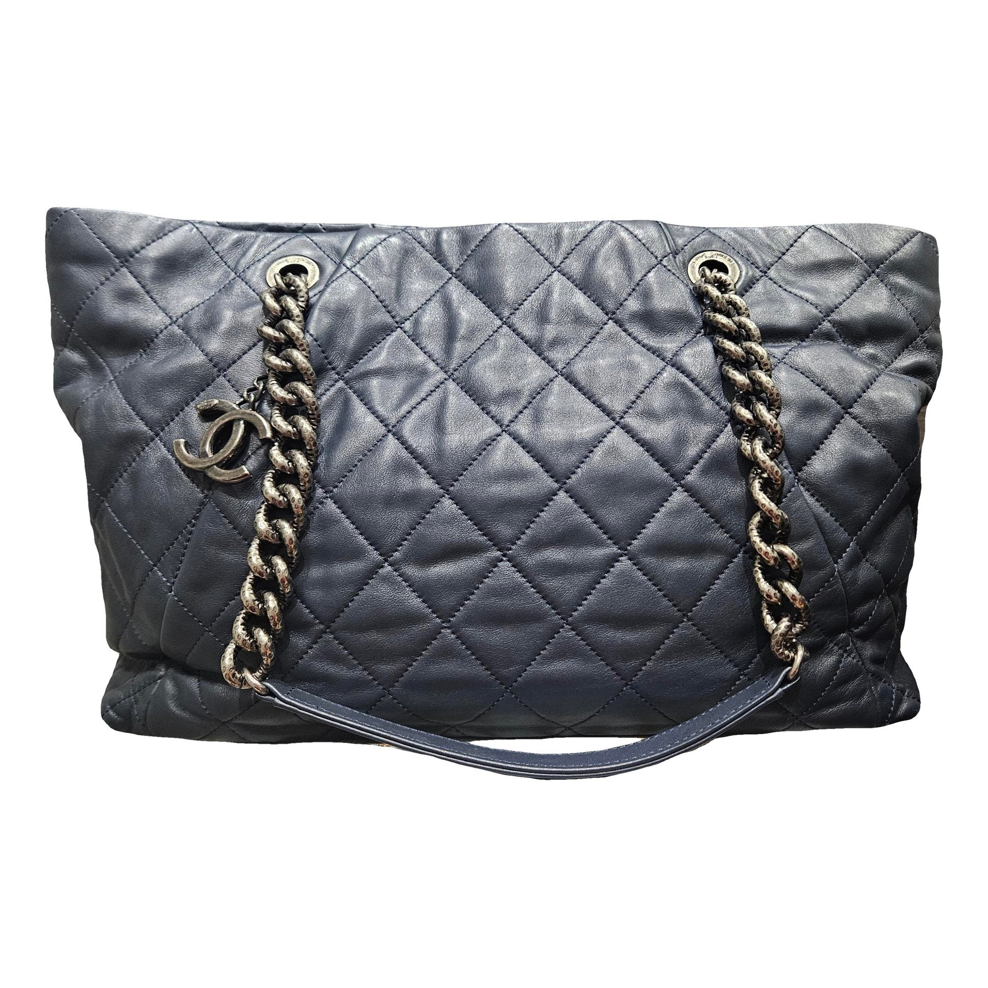 Leather tote