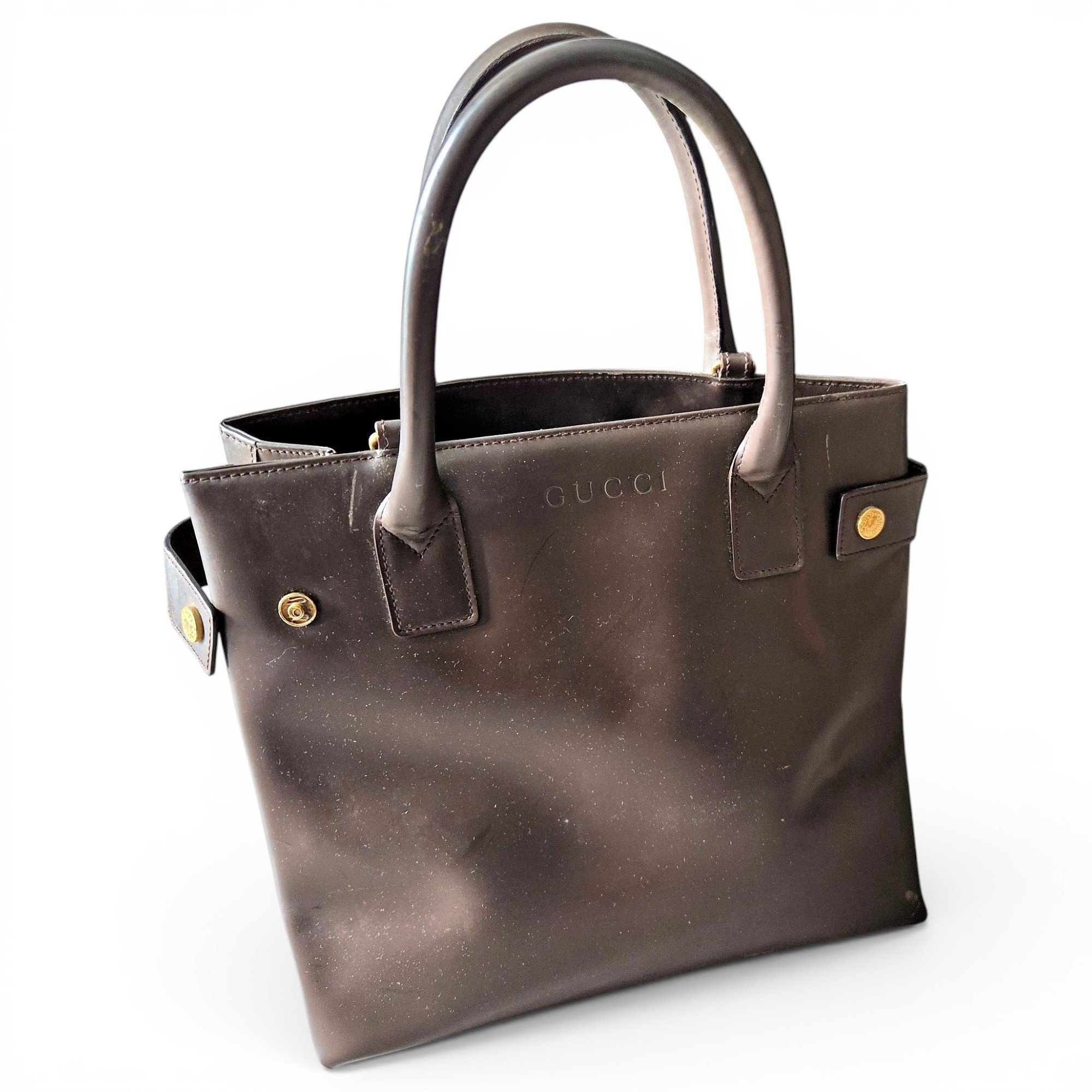 Leather handbag