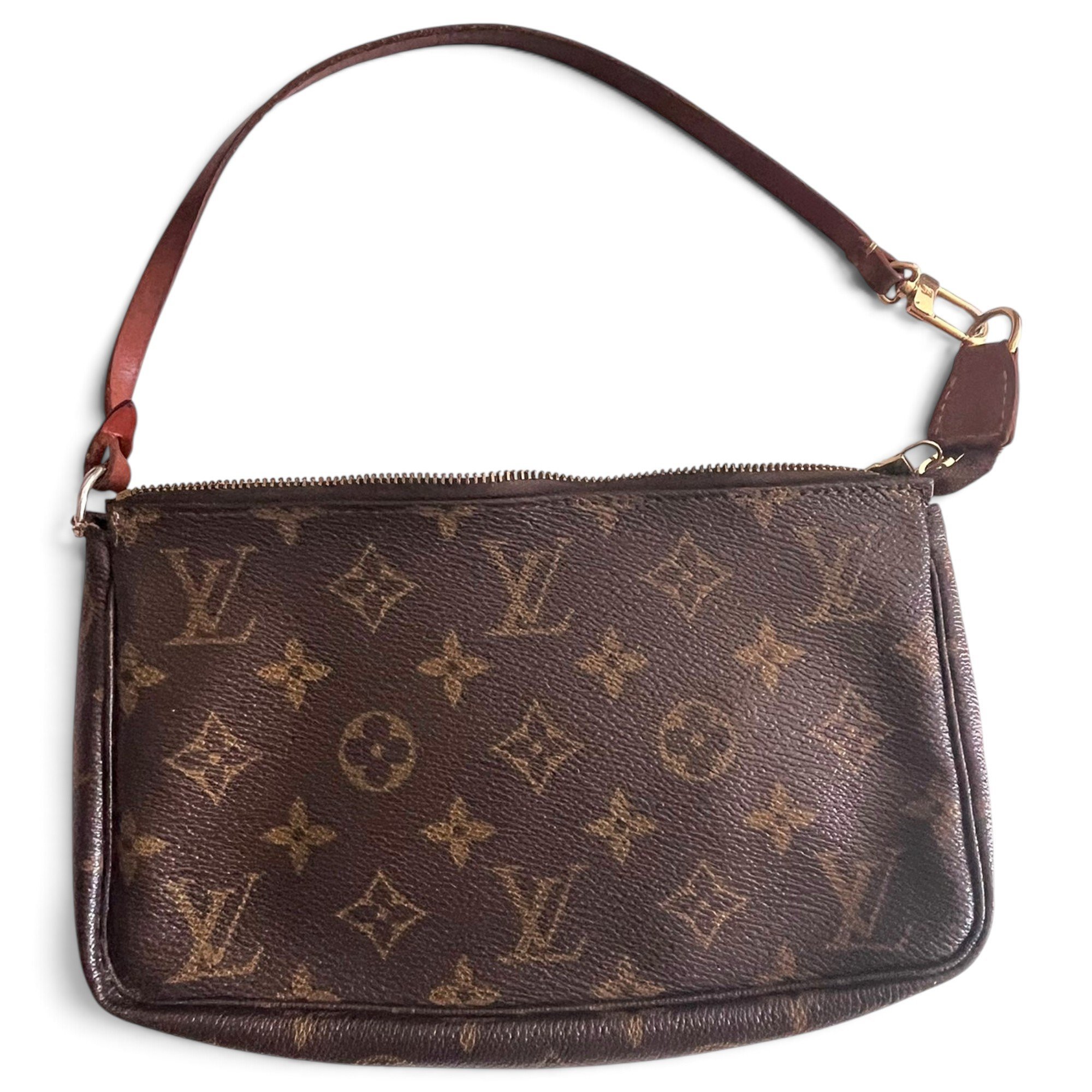 Pochette Accessoire leather handbag