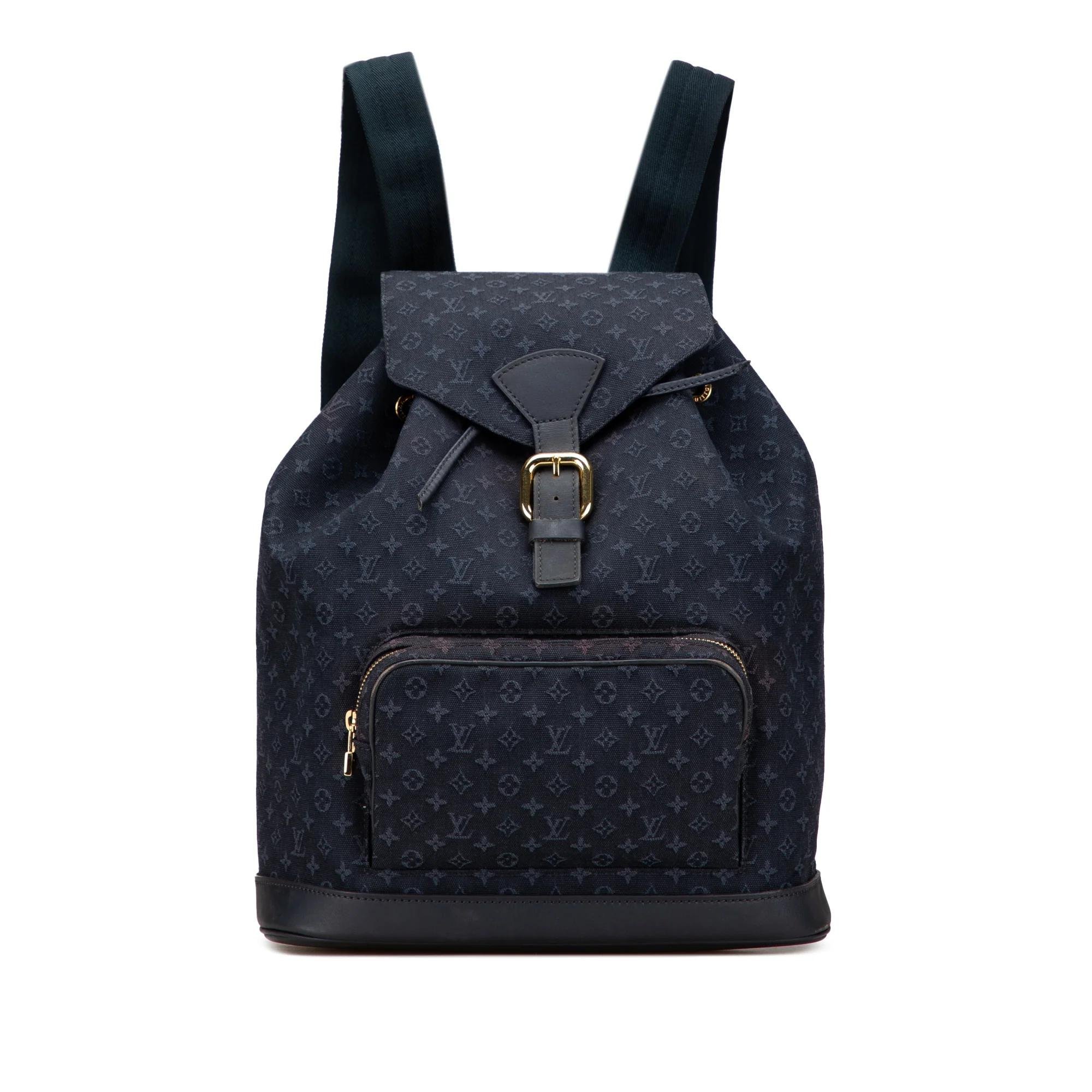 Montsouris leather backpack