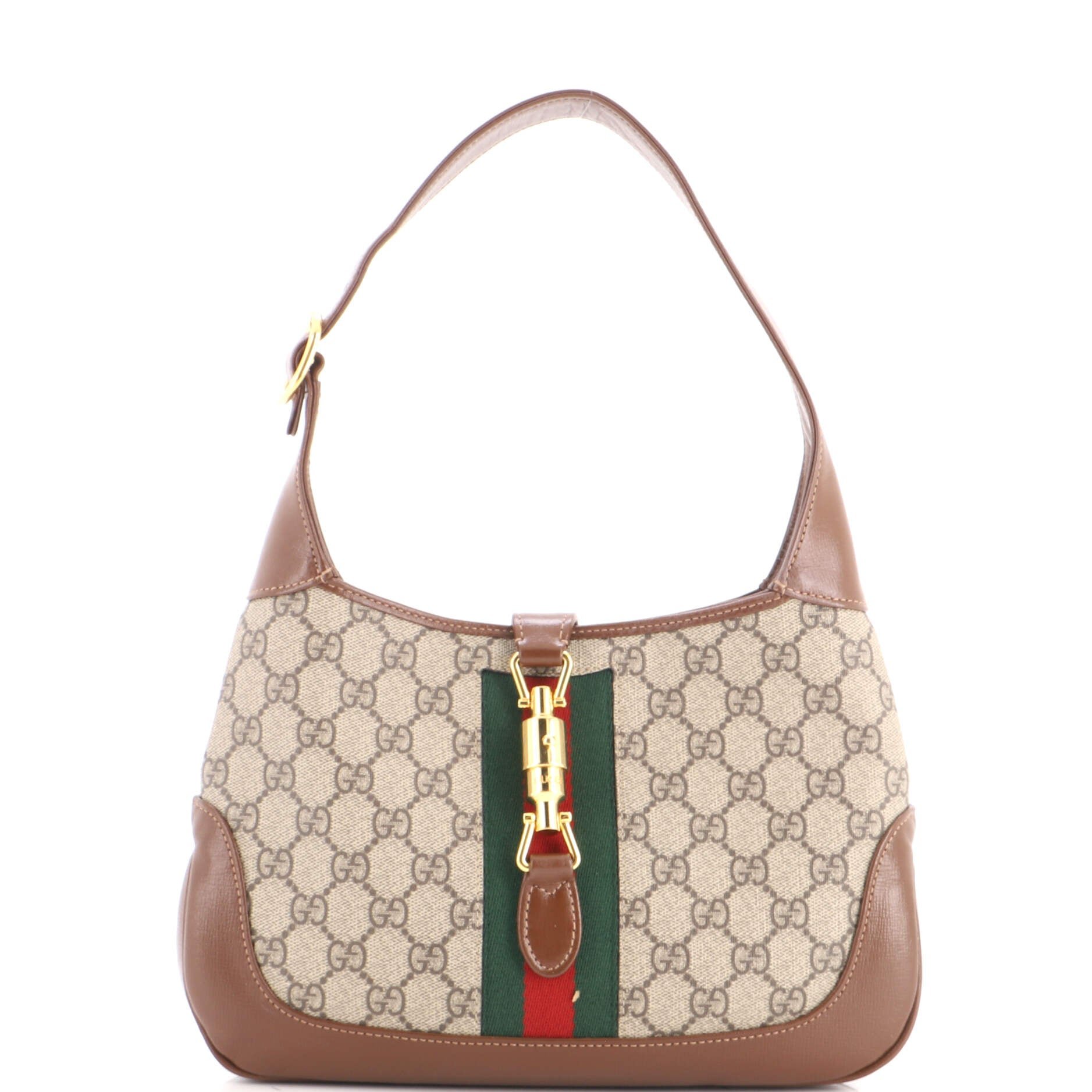 Jackie 1961 Hobo GG Coated Canvas Small