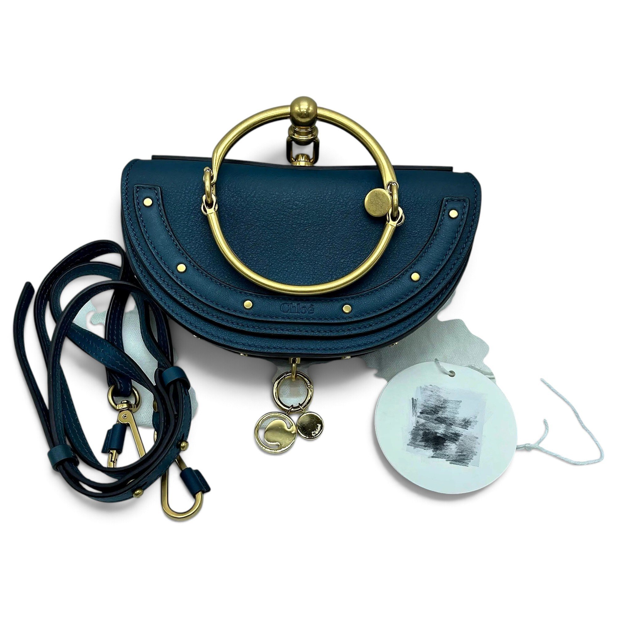 Bracelet Nile leather crossbody bag