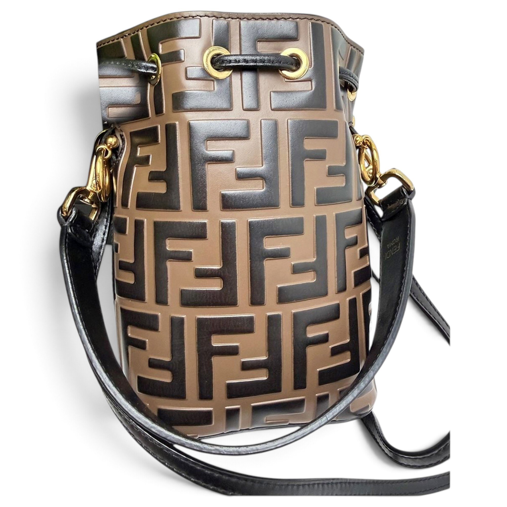 Mon Trésor leather crossbody bag