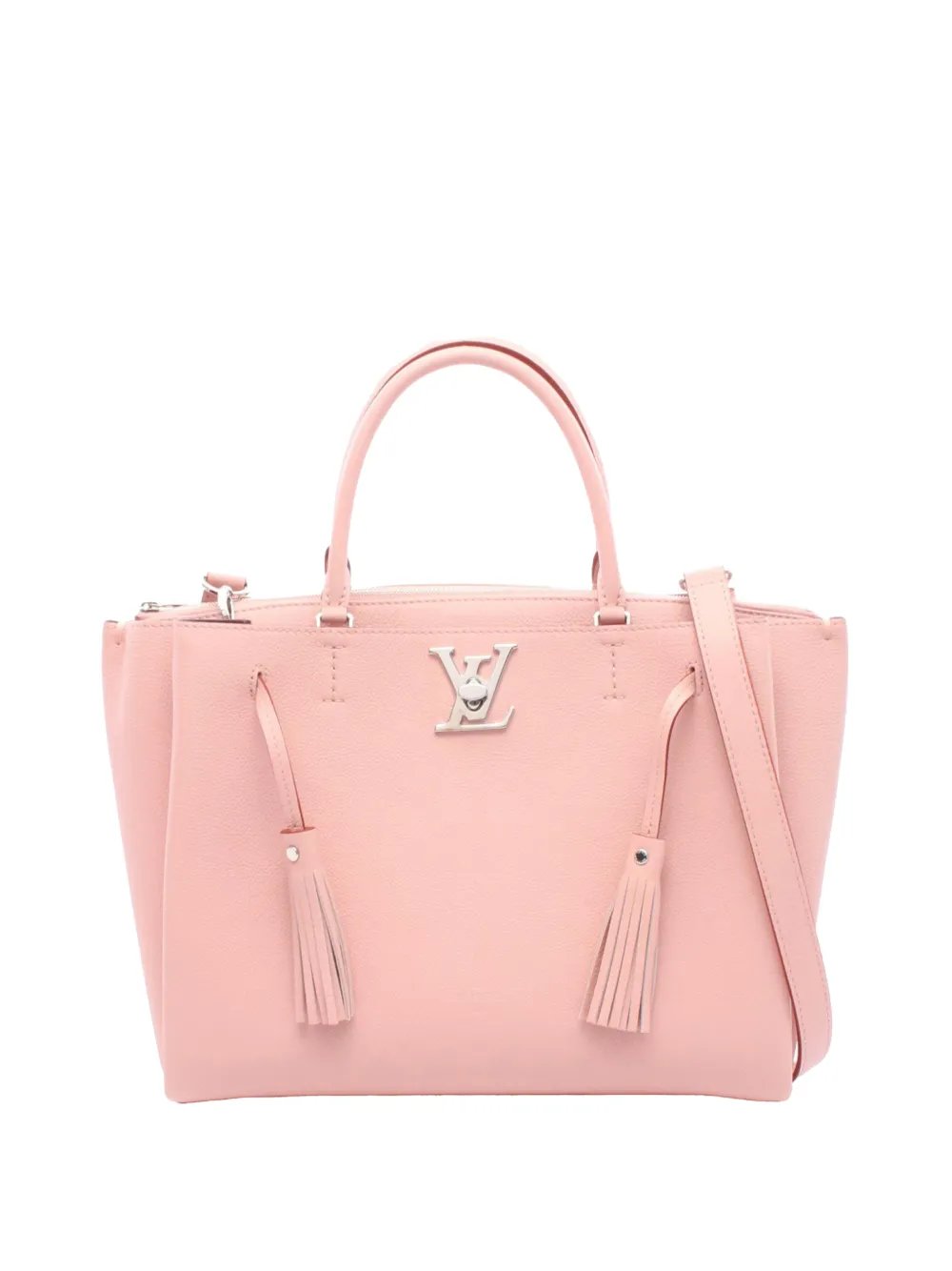 2017 Leather Lockmeto satchel