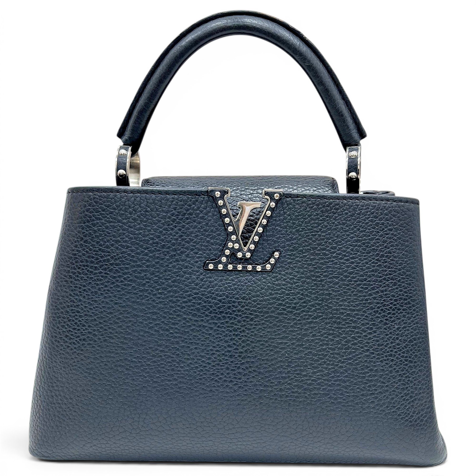 Capucines leather handbag