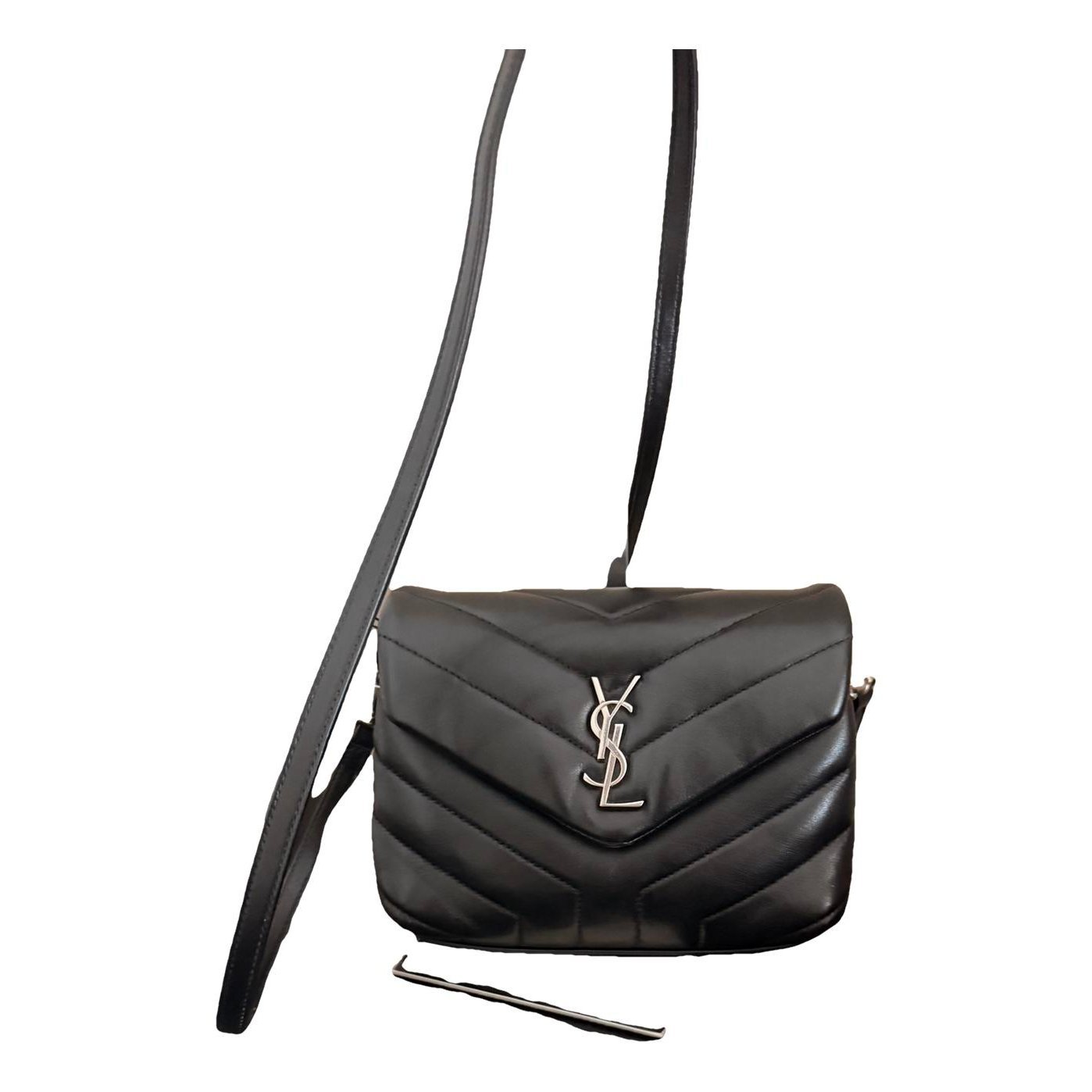Leather crossbody bag