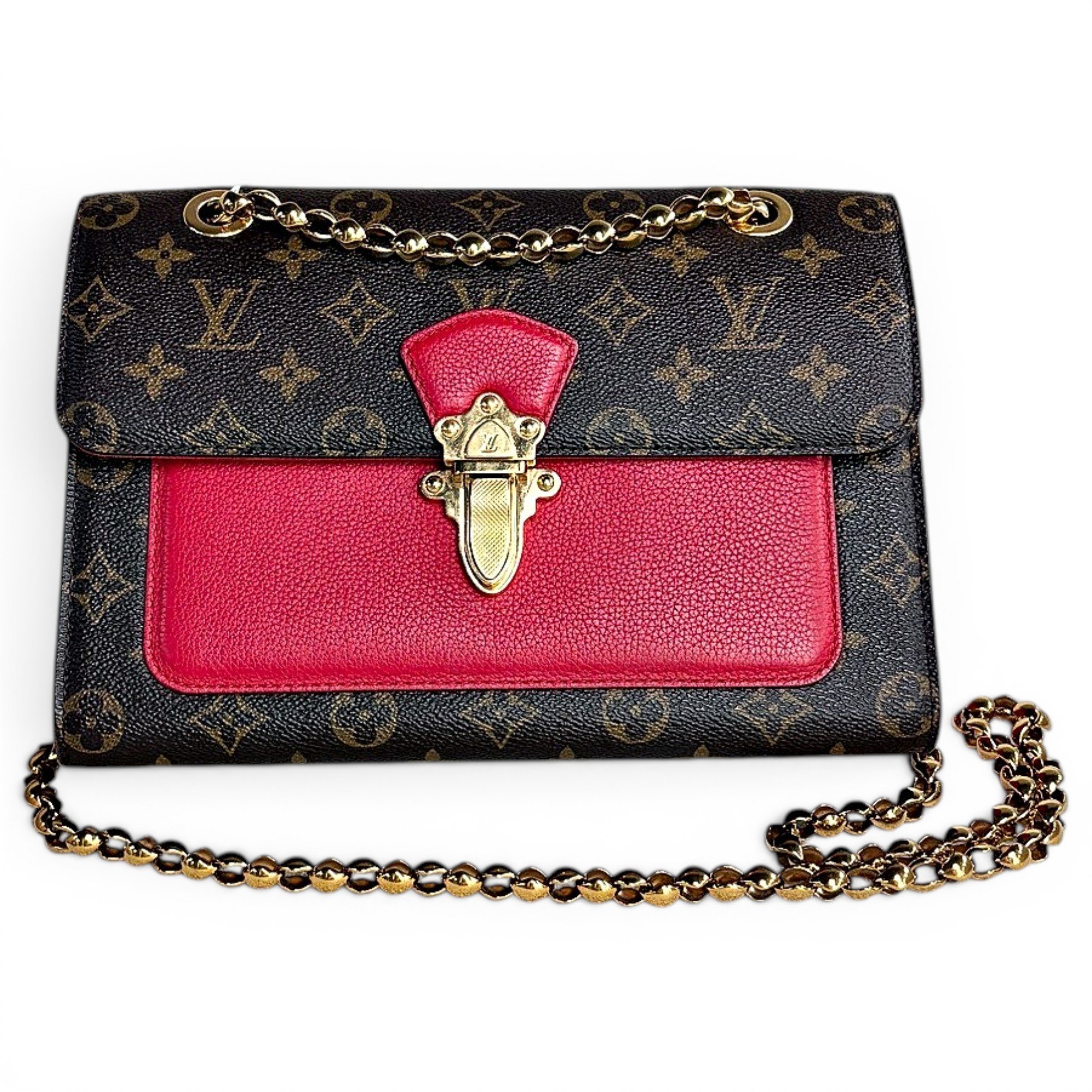 Victoire leather handbag