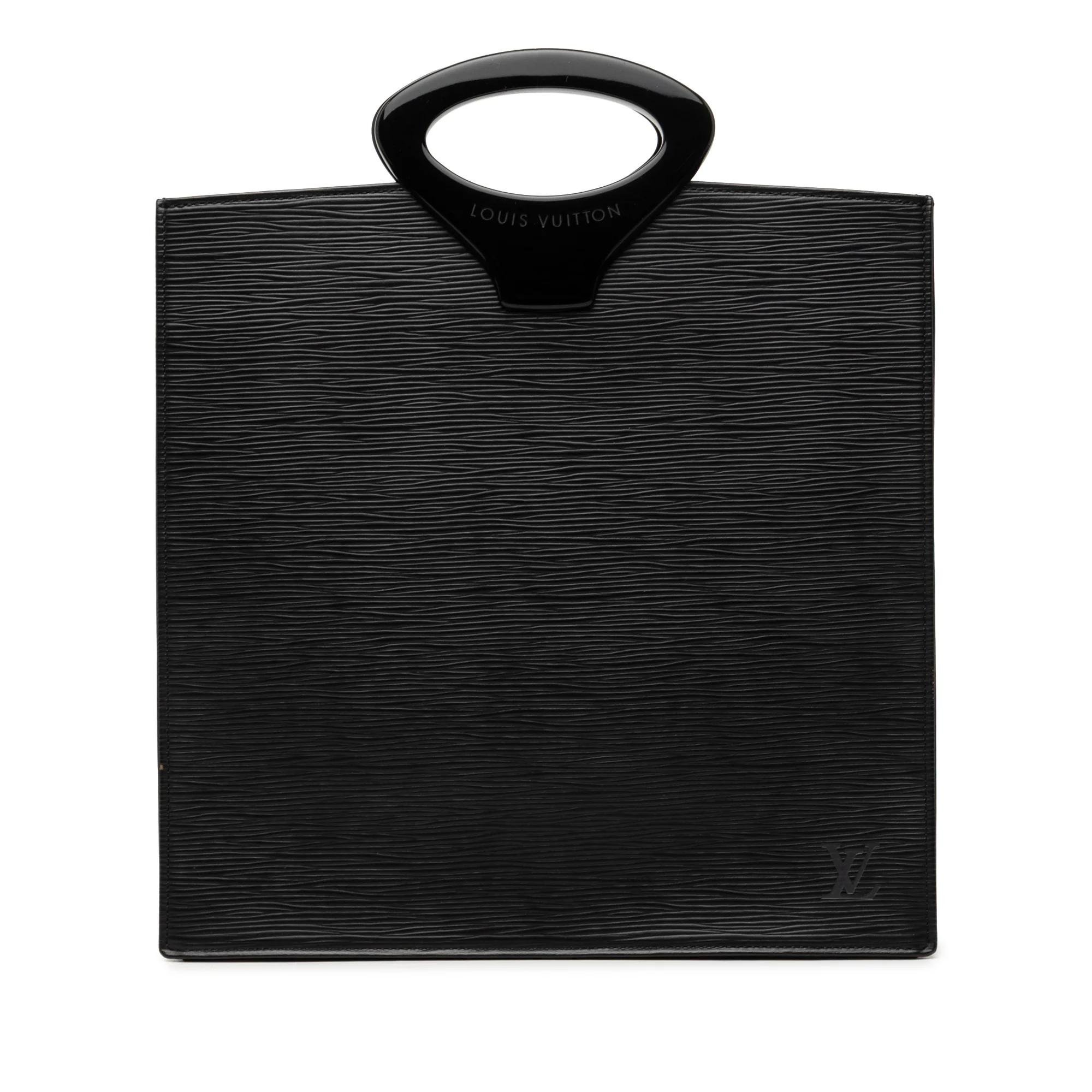 Ombre leather handbag