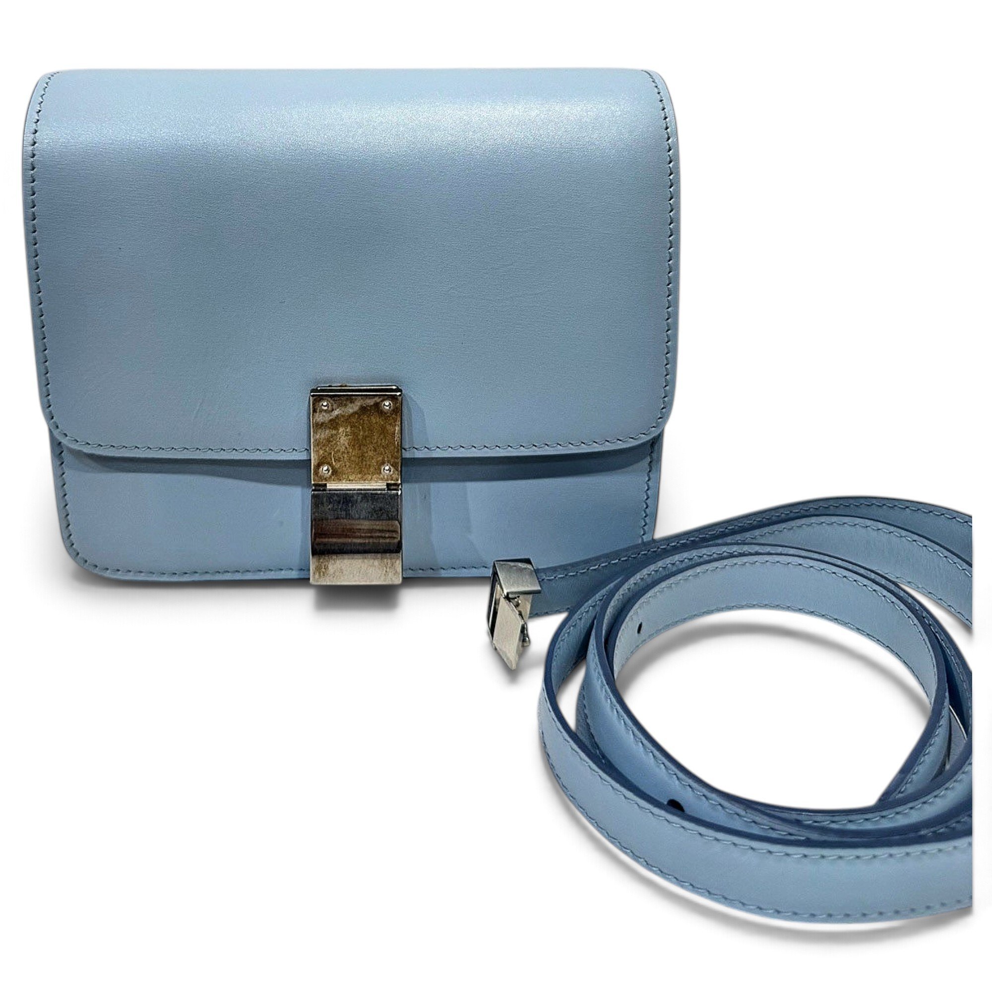 Classic leather handbag