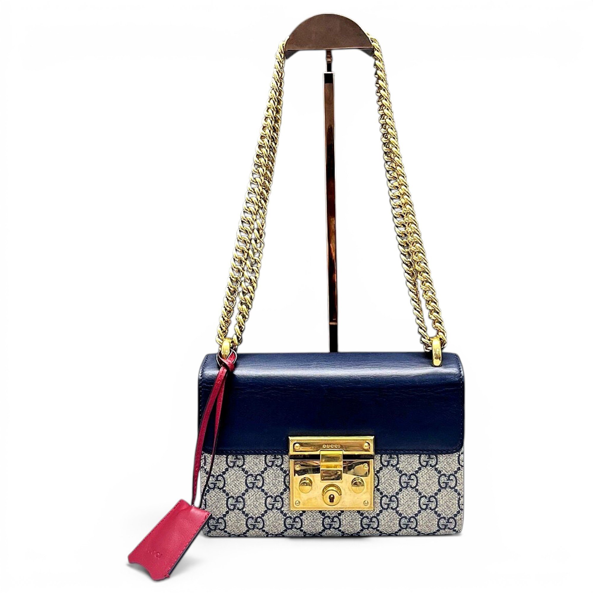 Gucci Padlock cloth handbag
