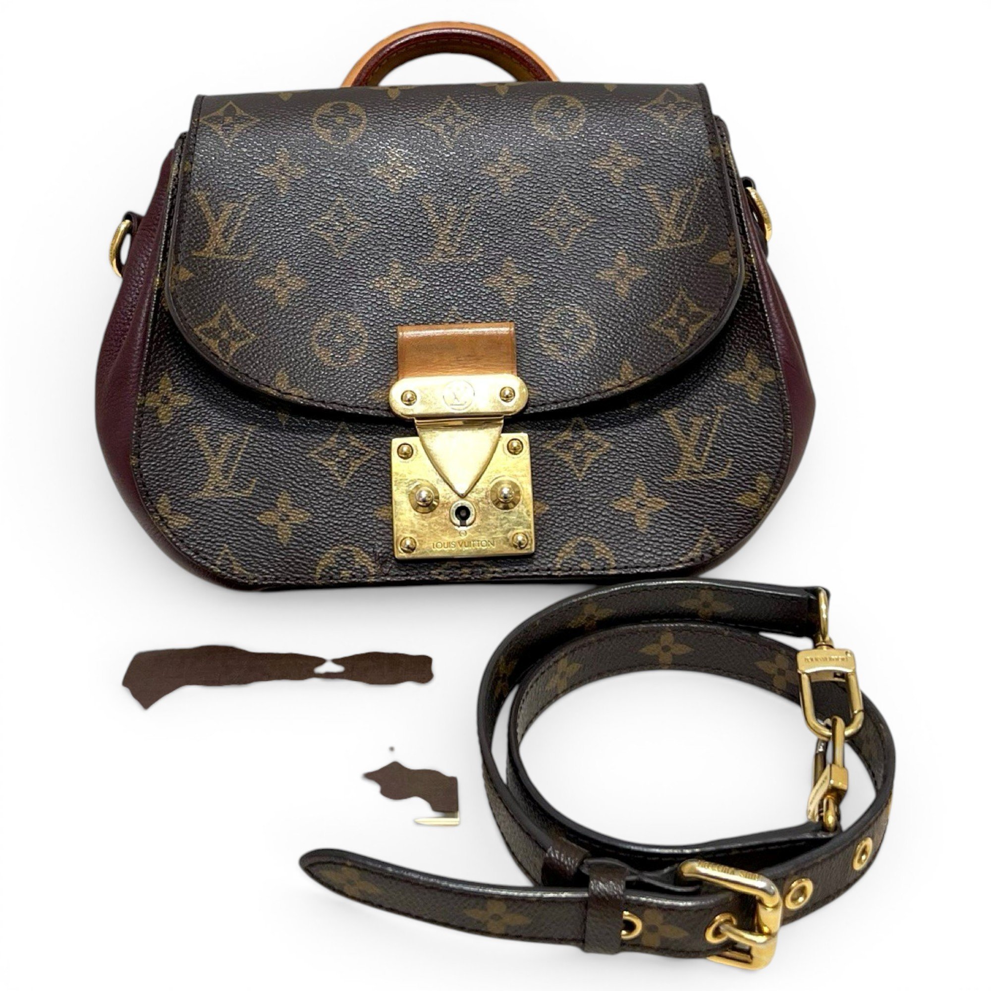 Eden leather satchel