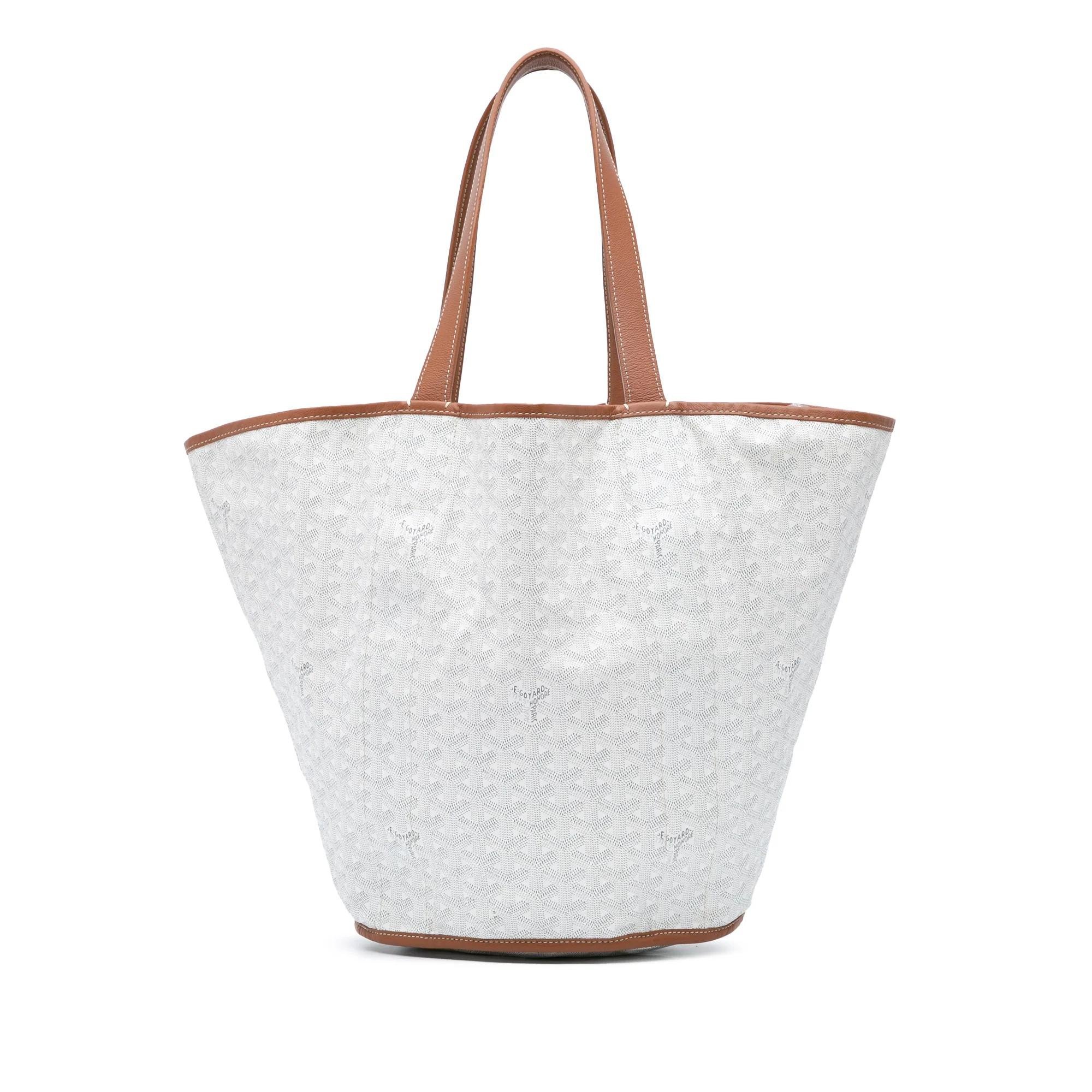 Goyard Minaudiere Goyardine cloth handbag
