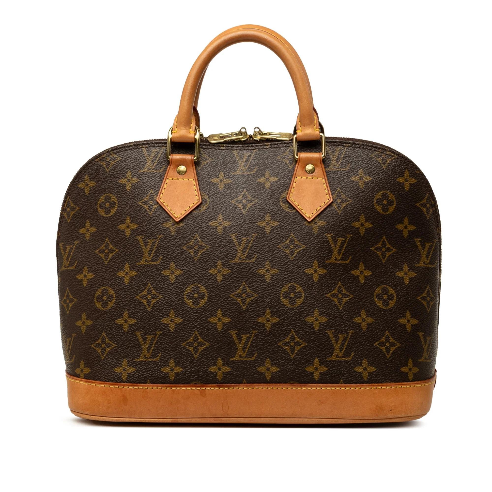 Alma leather handbag
