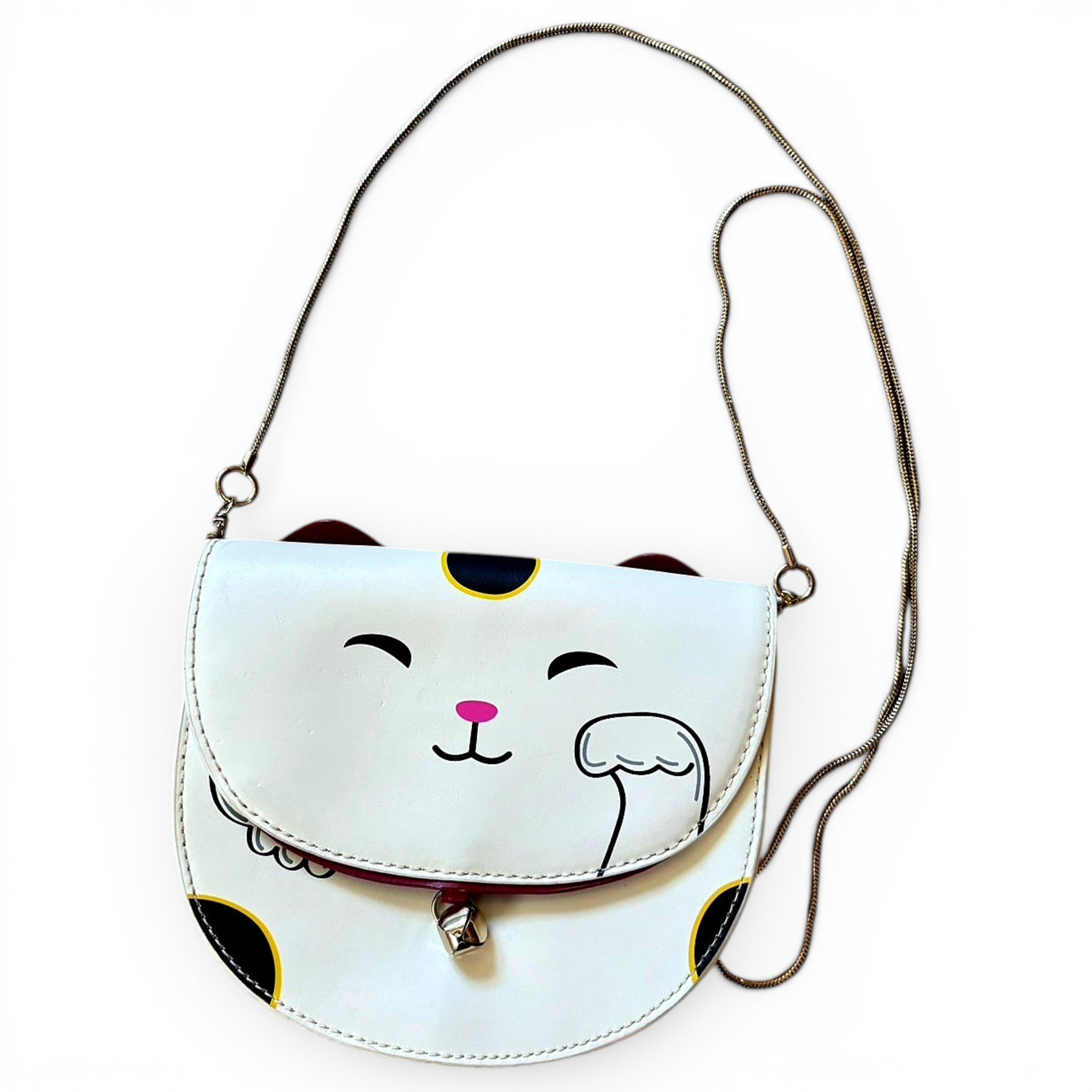 Patent leather handbag