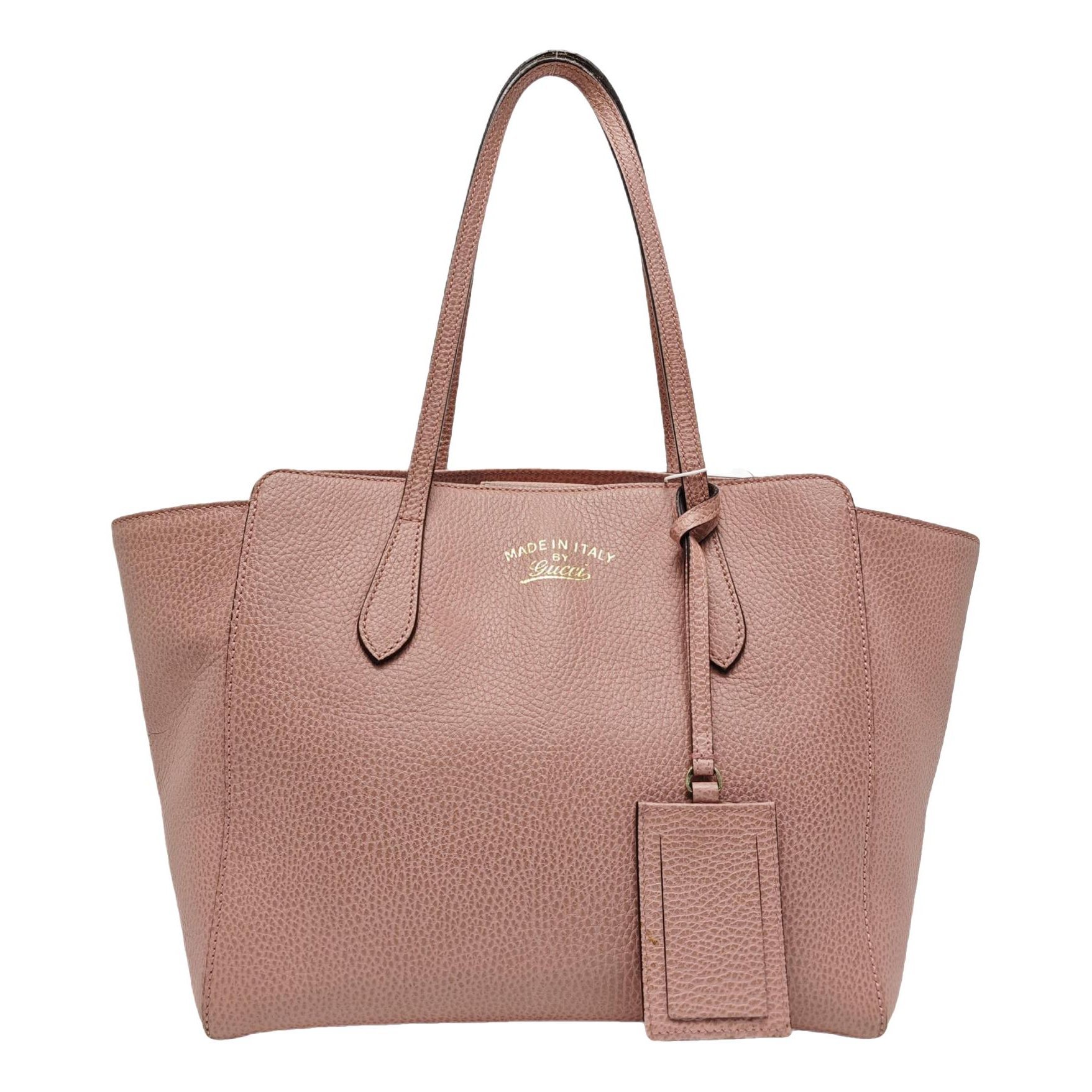 Swing leather tote