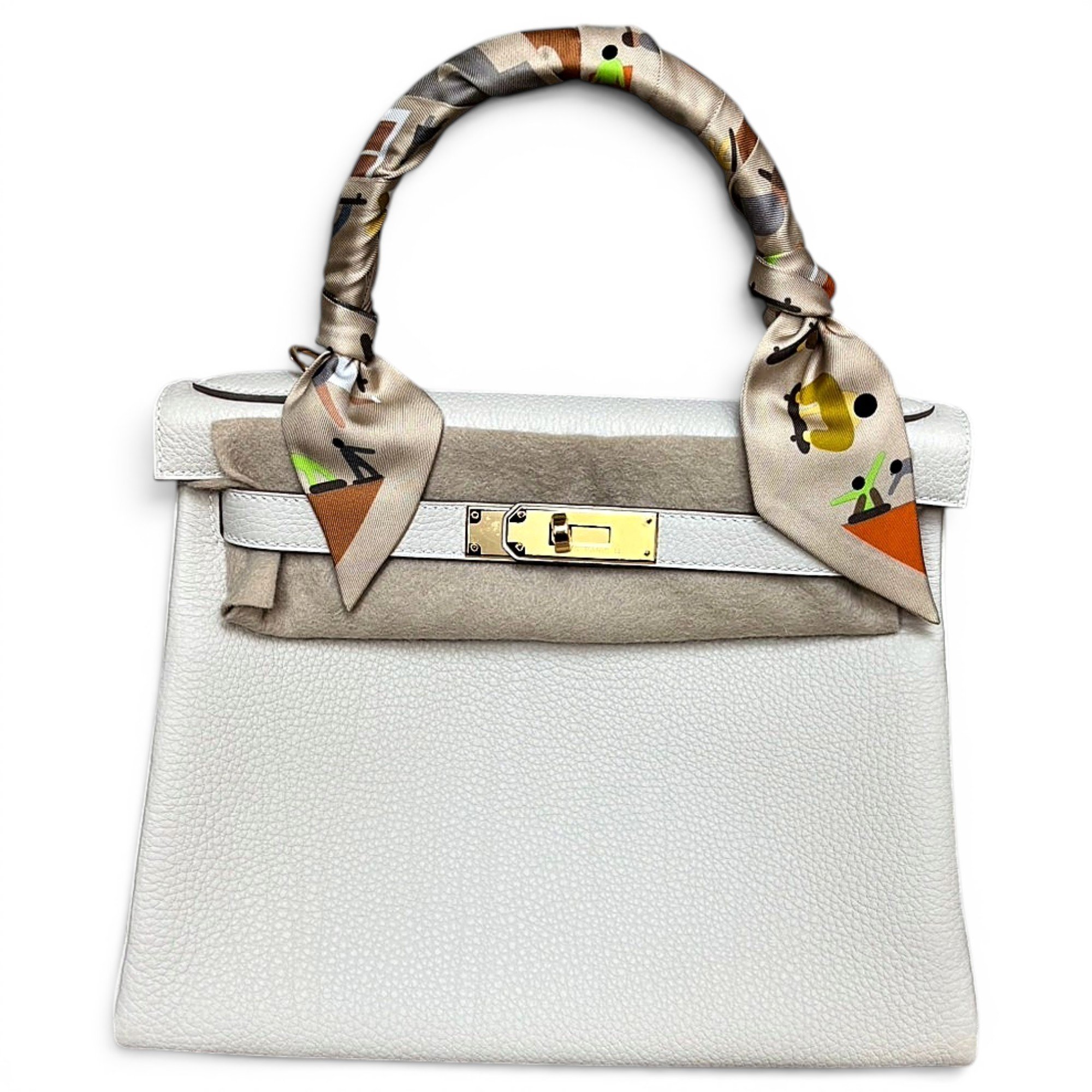Kelly 28 leather handbag