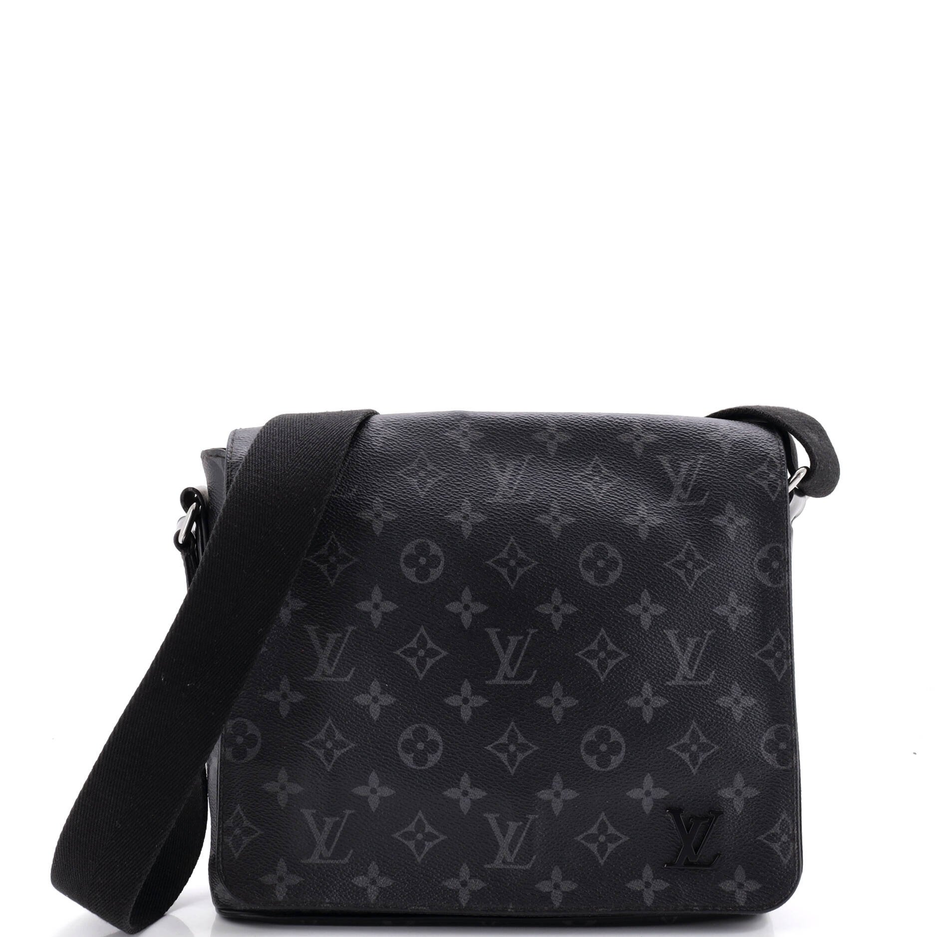 District Messenger Bag Monogram Eclipse Canvas PM