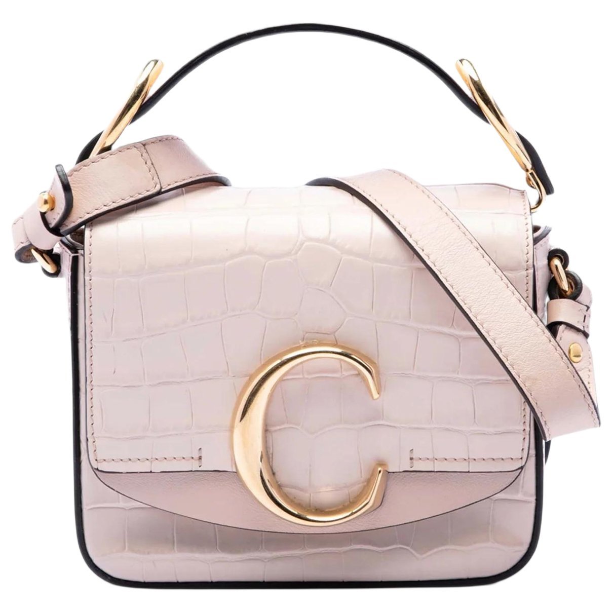 C leather satchel