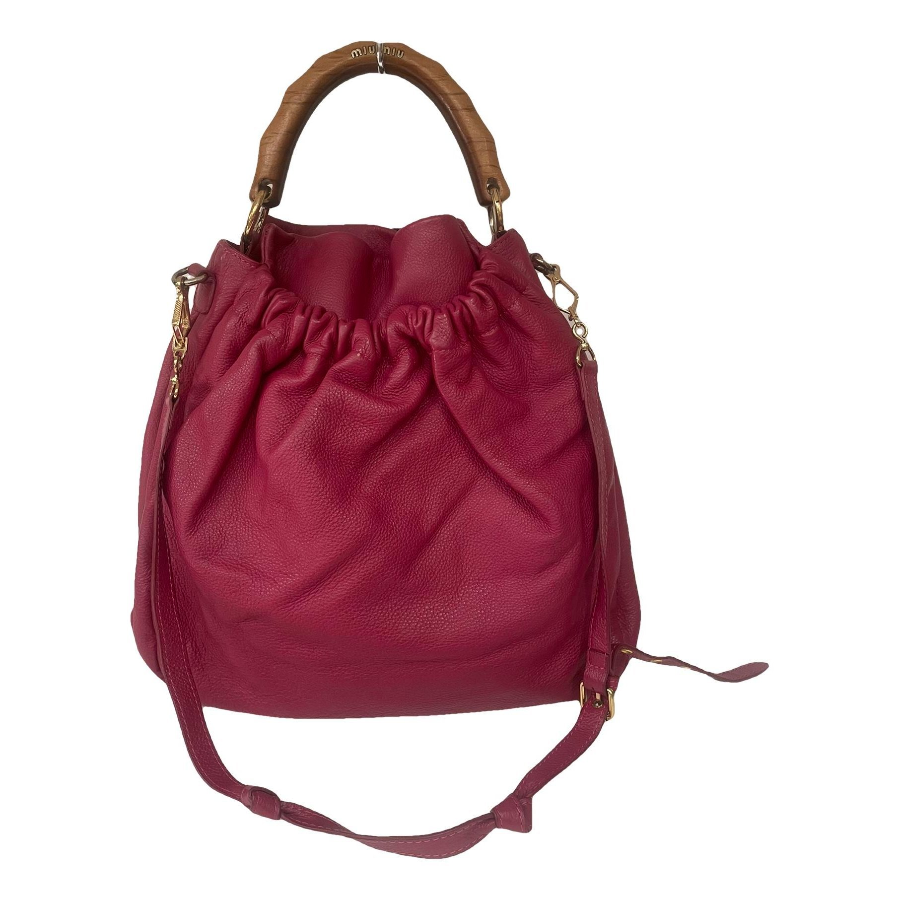 Leather handbag