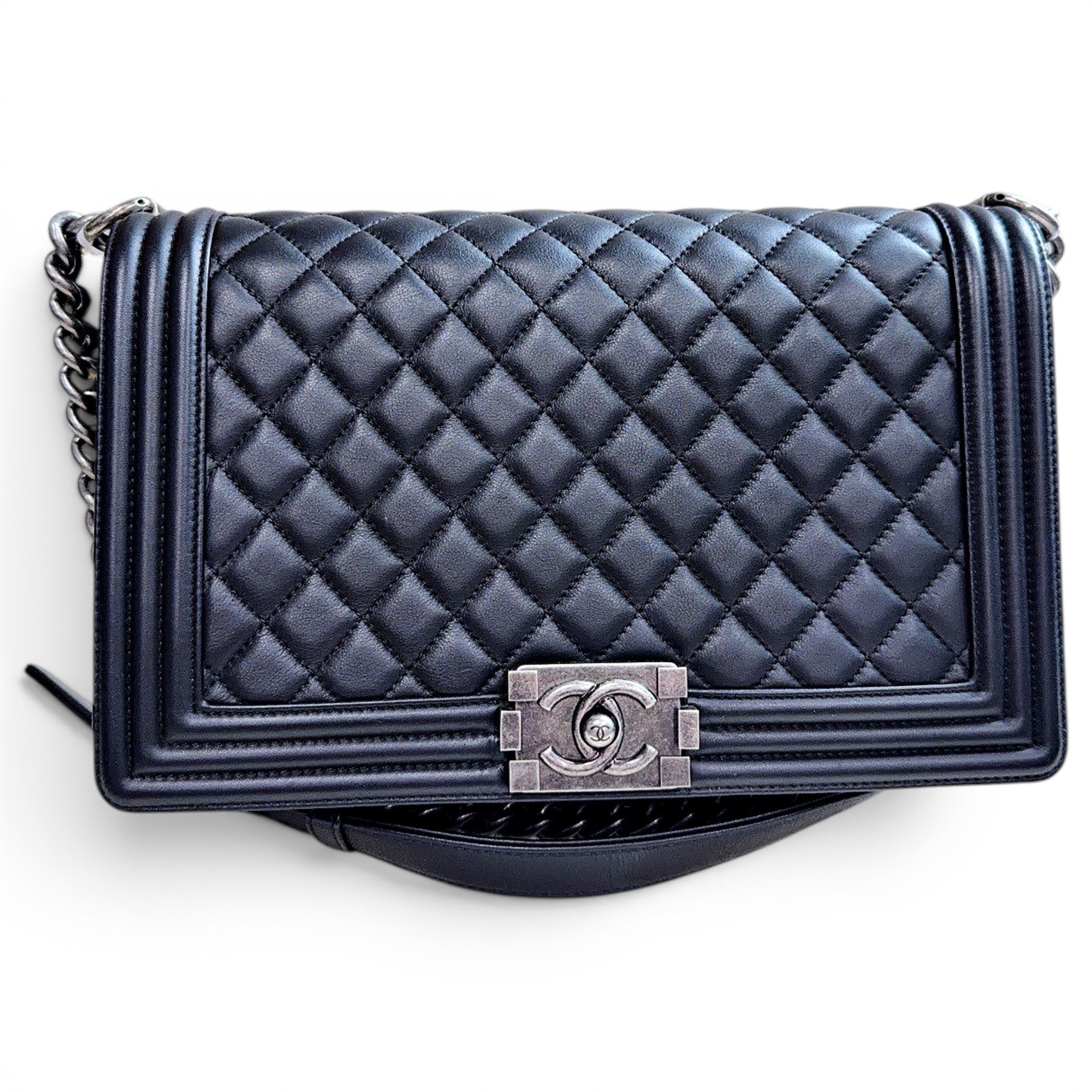 Boy leather handbag