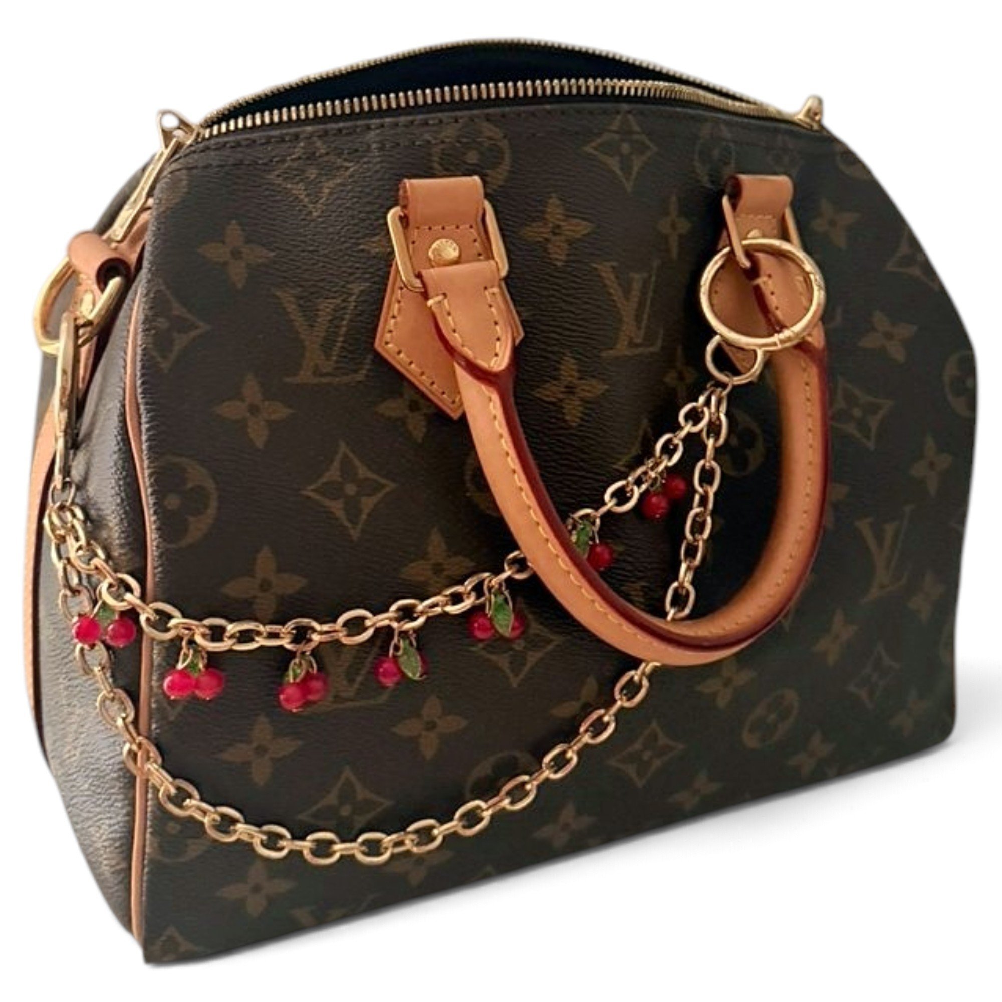 Speedy Bandoulière leather handbag