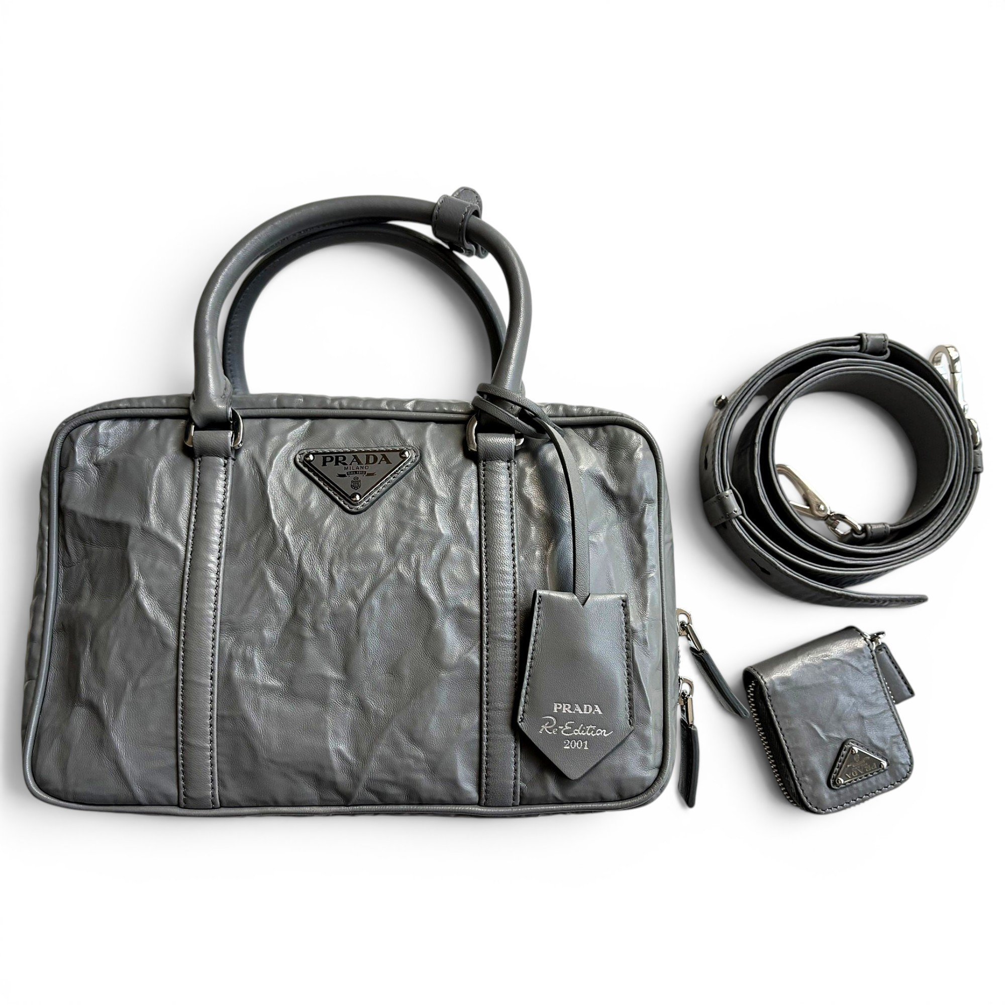 Leather handbag