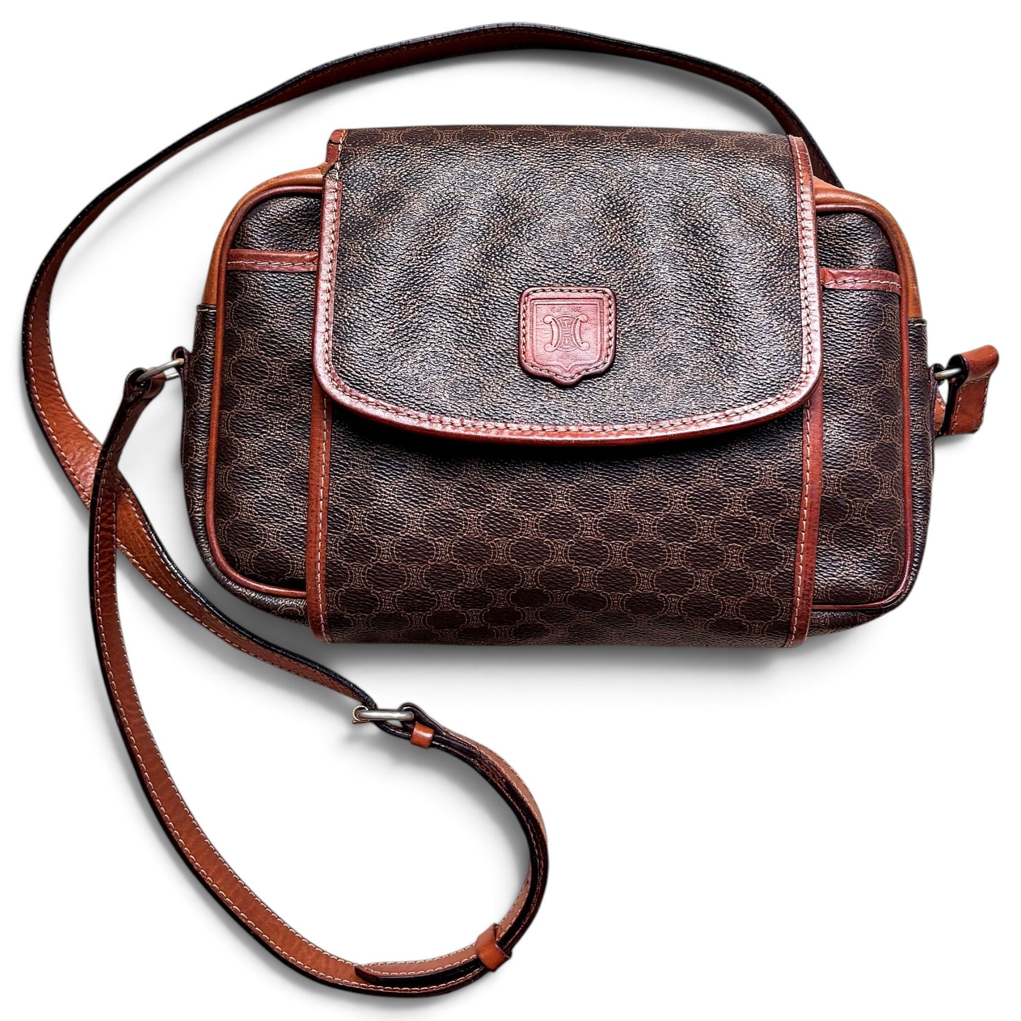 Leather crossbody bag