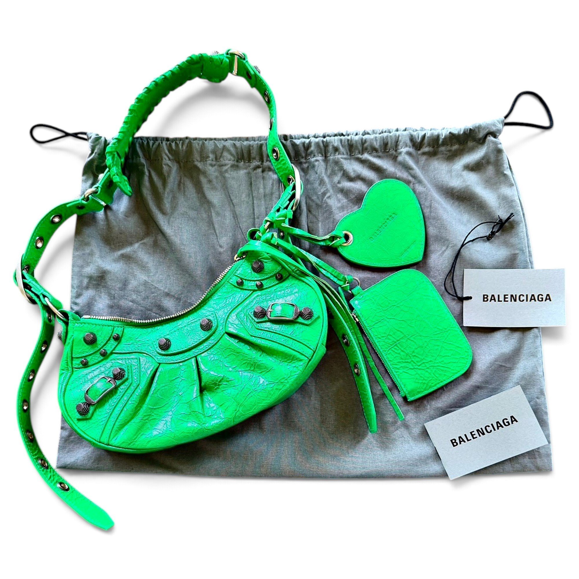 Le Cagole leather handbag