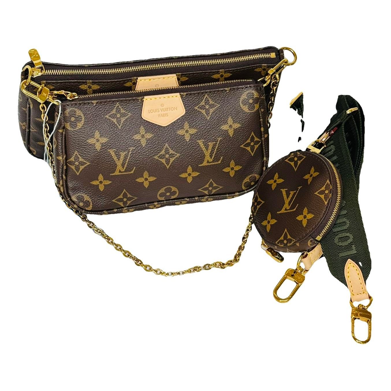 Multi Pochette Accessoires leather crossbody bag