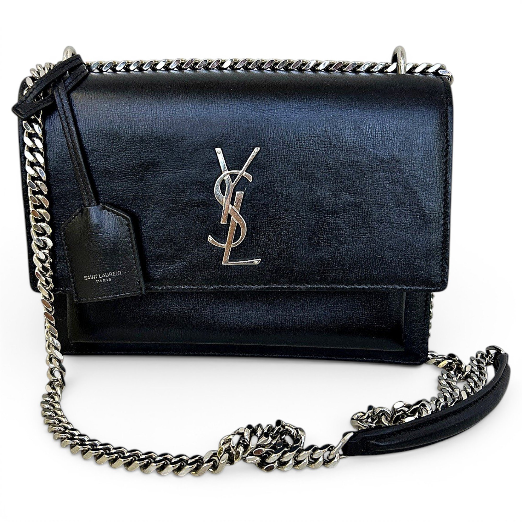 Sunset leather handbag