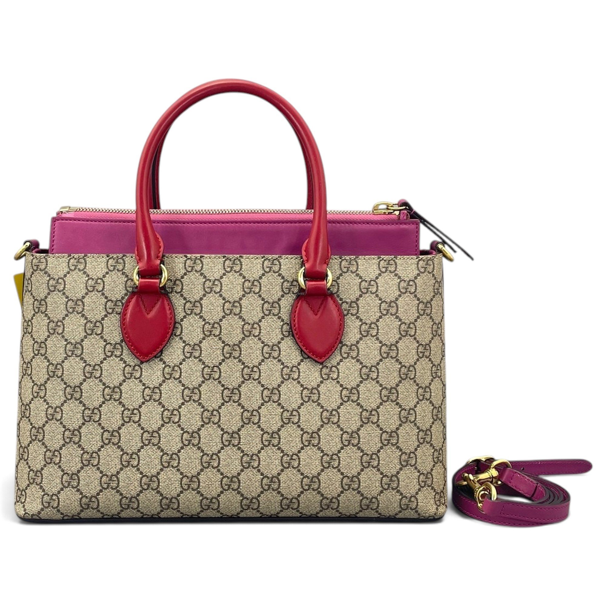 Leather tote