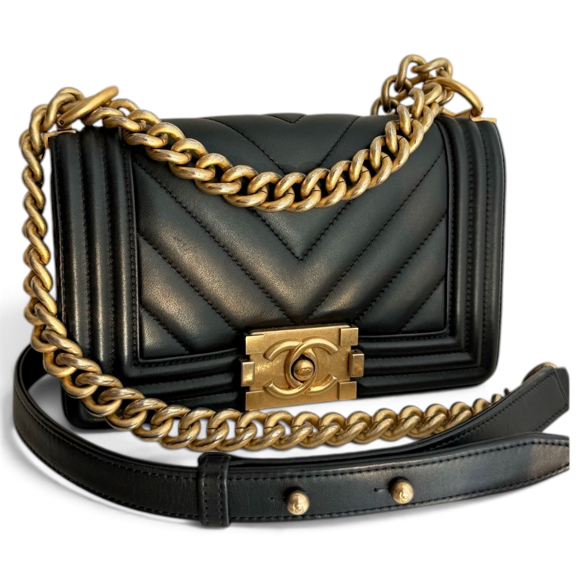 Boy pony-style calfskin crossbody bag