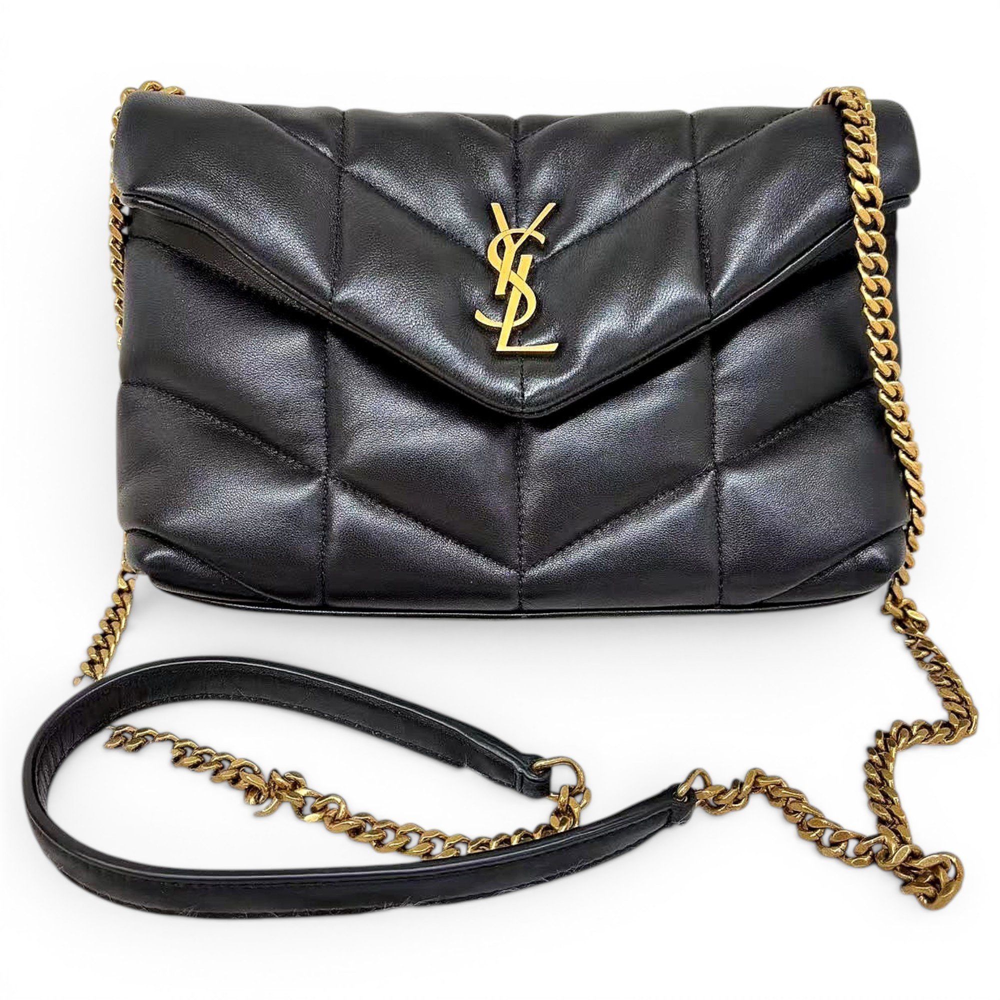 Loulou Puffer leather handbag
