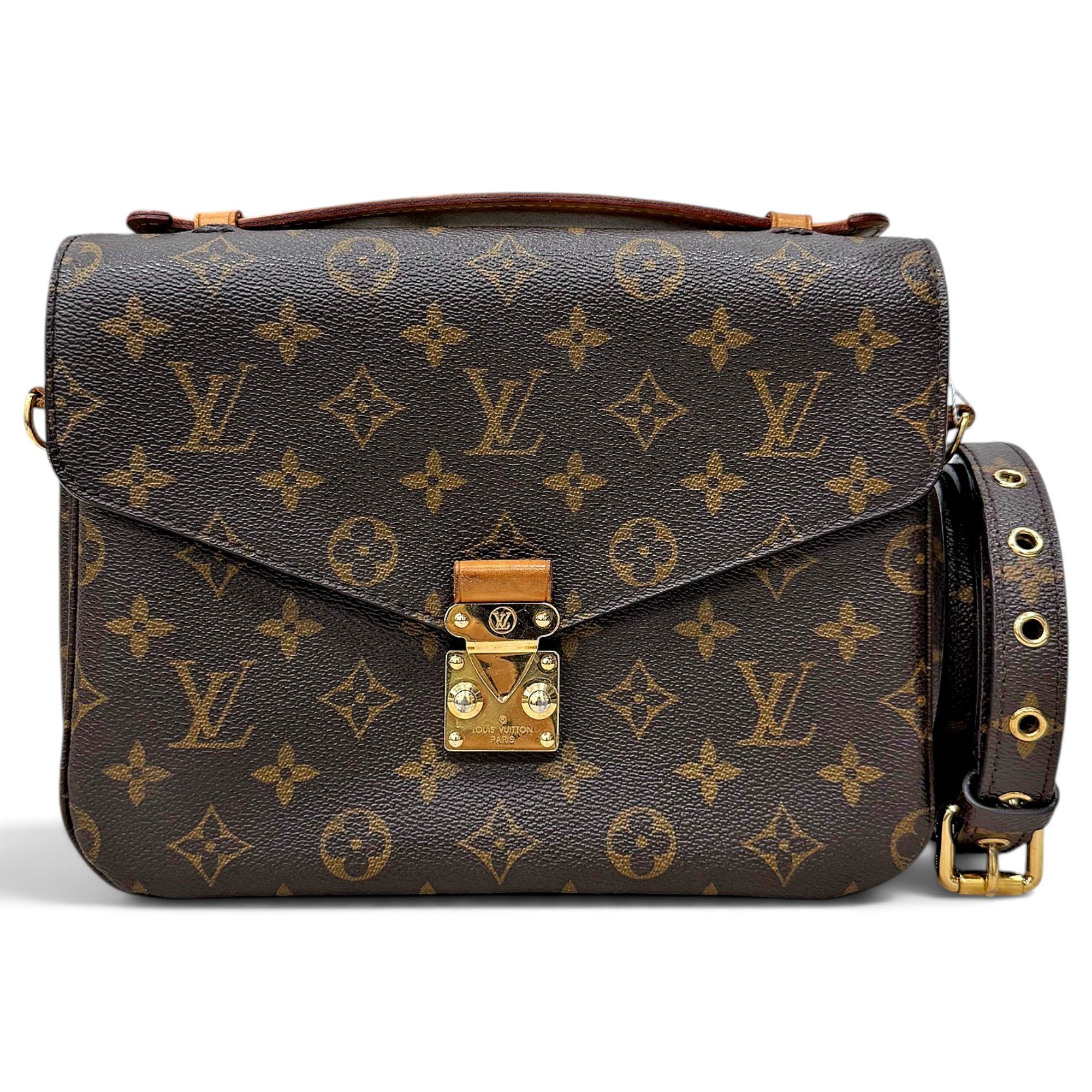 Metis leather handbag