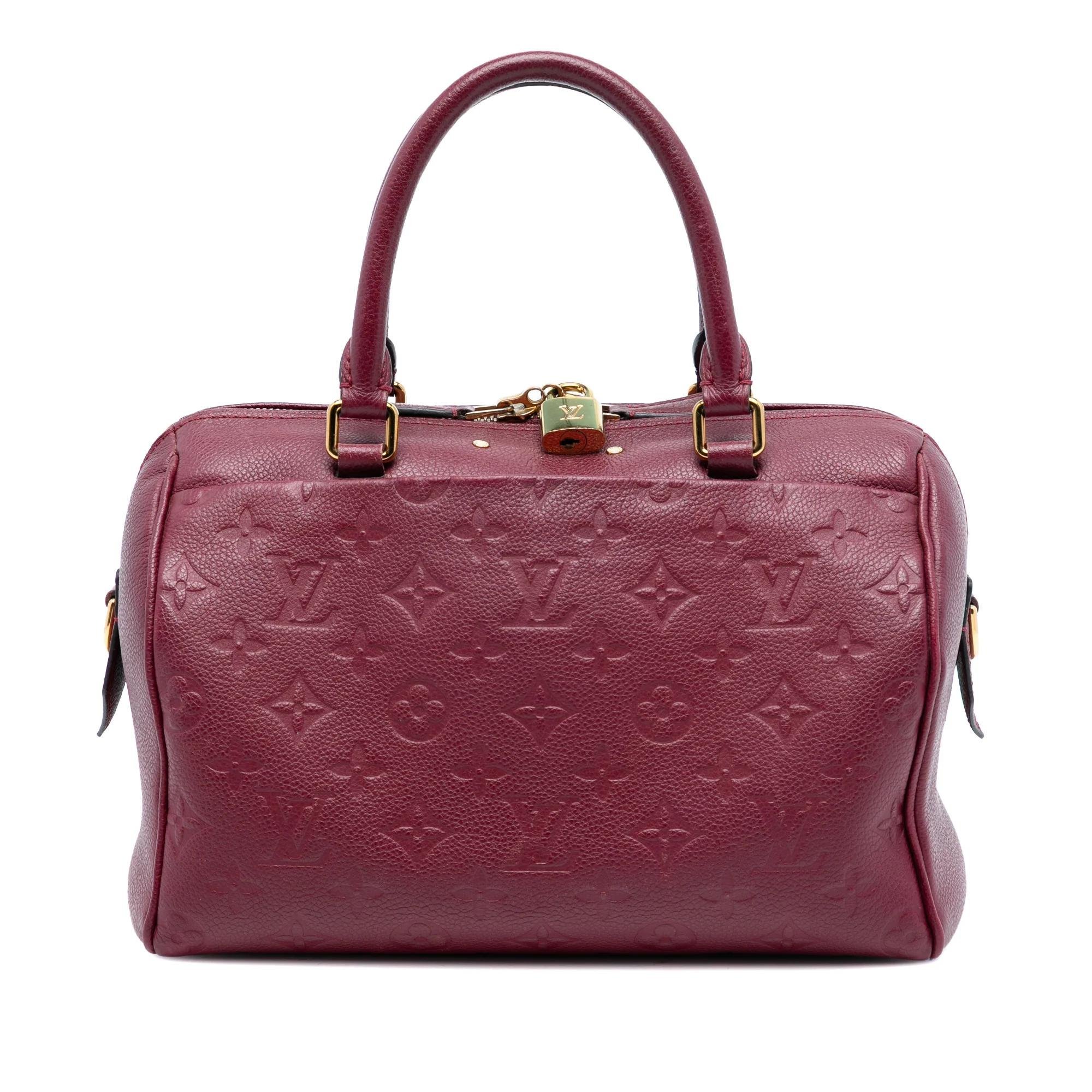 Speedy Bandoulière leather handbag