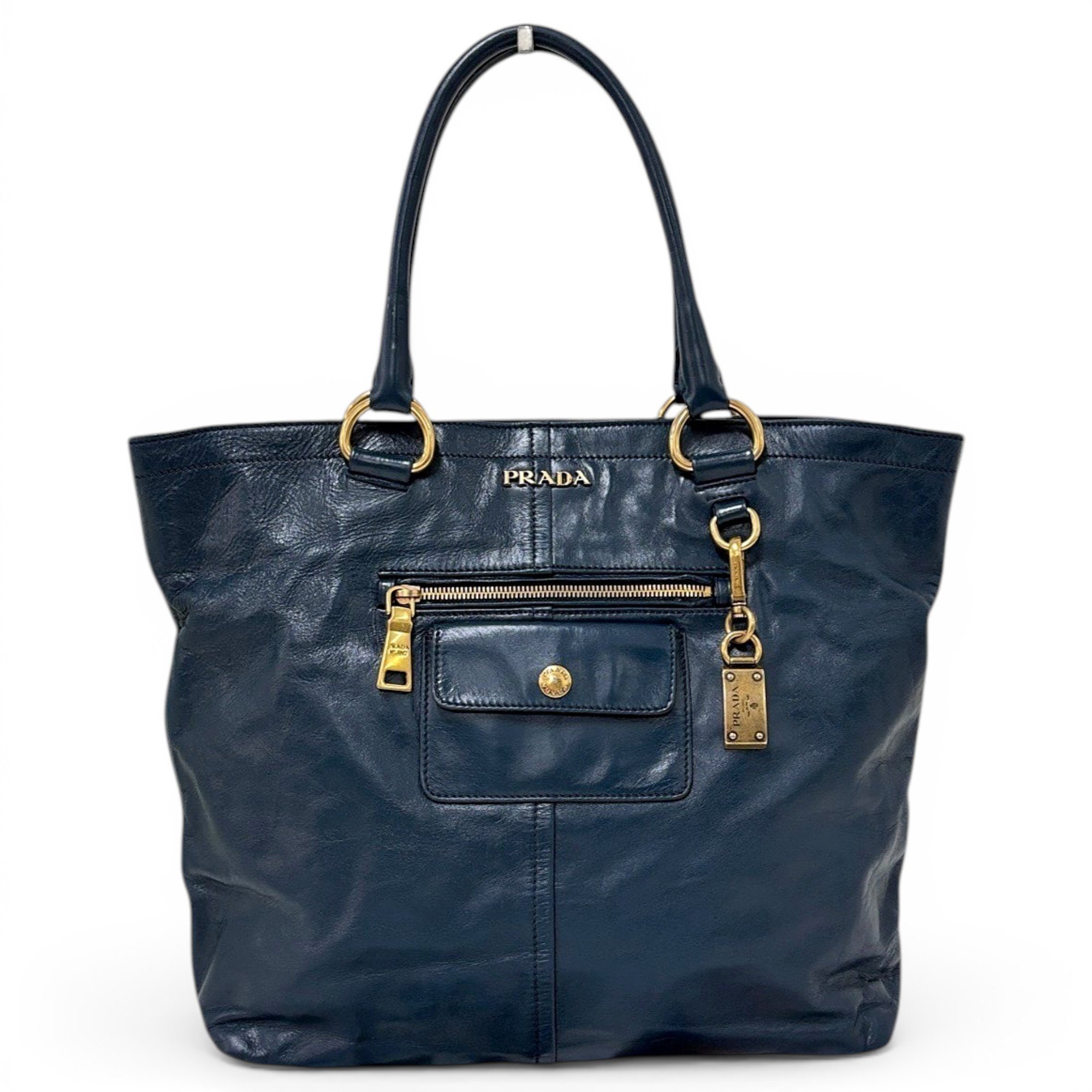 Leather handbag