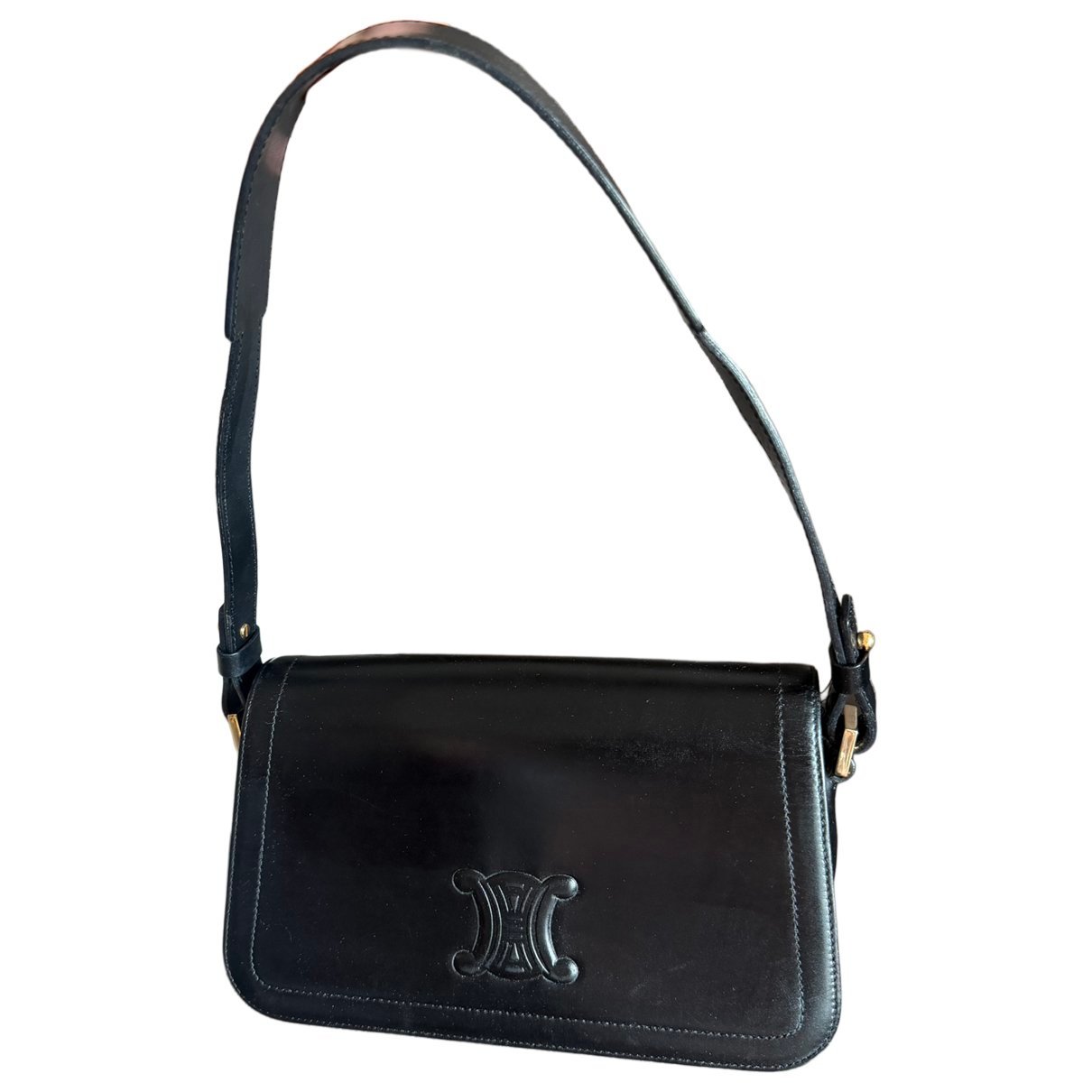 Triomphe leather handbag