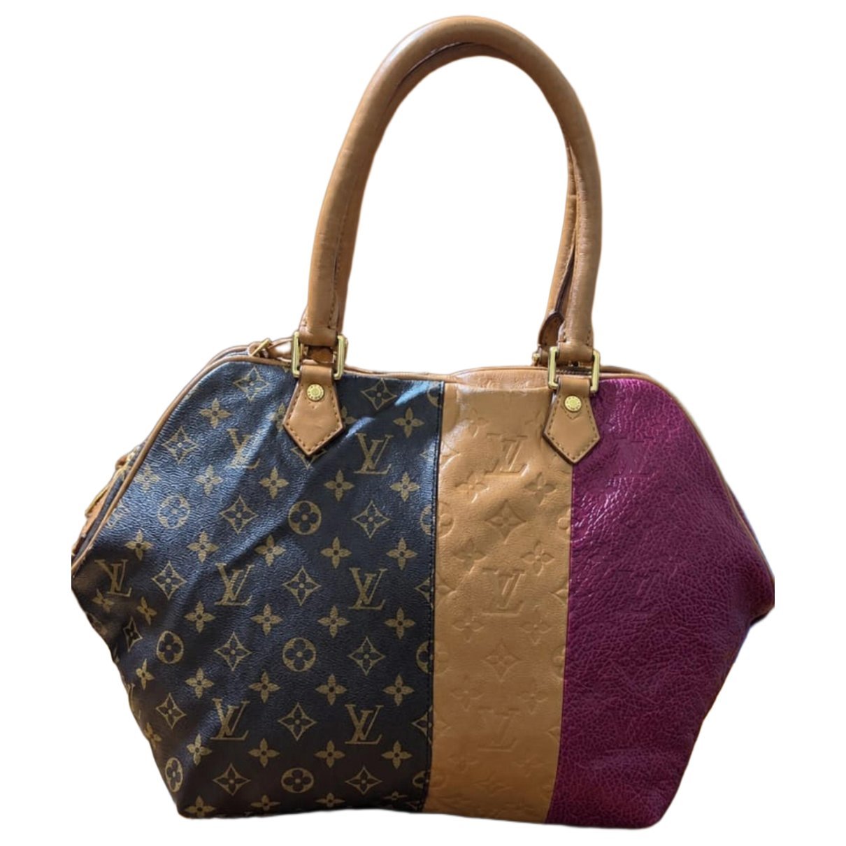 Babylone leather handbag