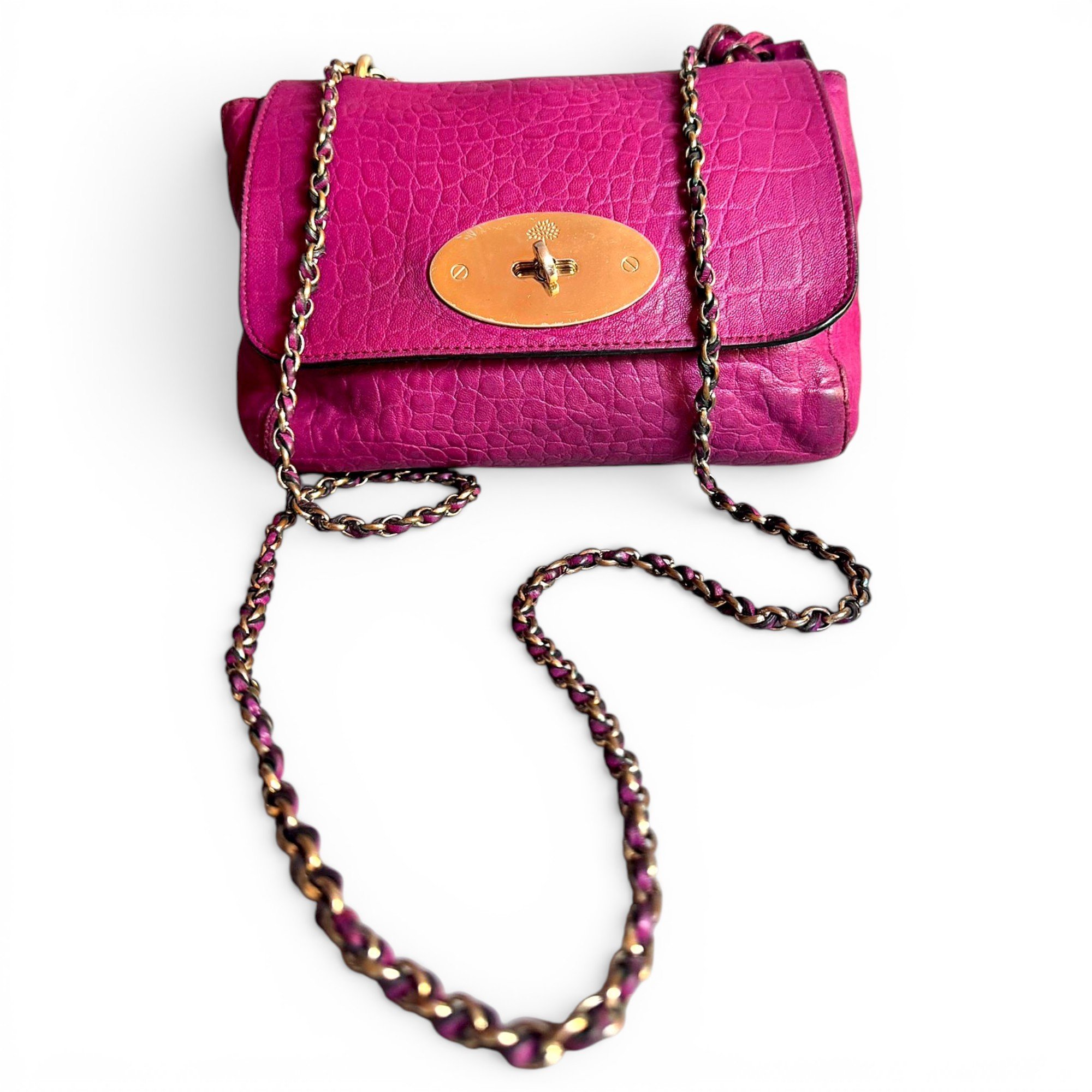 Lily leather handbag