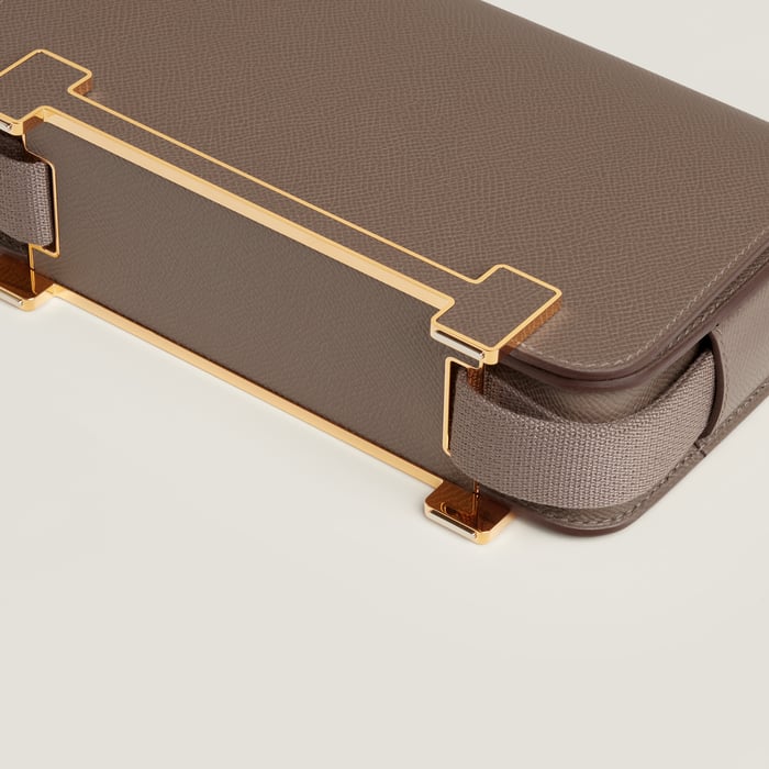 Étoupe Hermès Geta Slim Bag