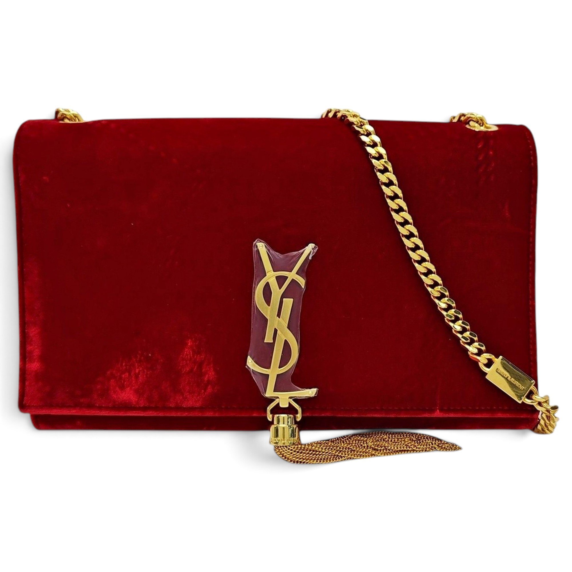 Kate monogramme velvet handbag